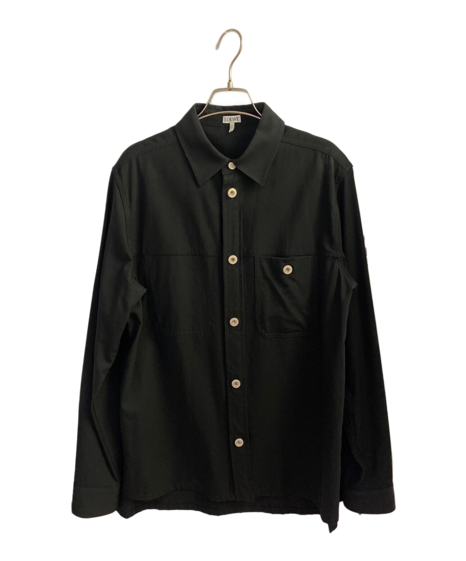 中古・古着通販】LOEWE (ロエベ) 22AW/Metal Button Overshirt 中古・古着通販】LOEWE (ロエベ) 22AW/Metal Button Overshirt