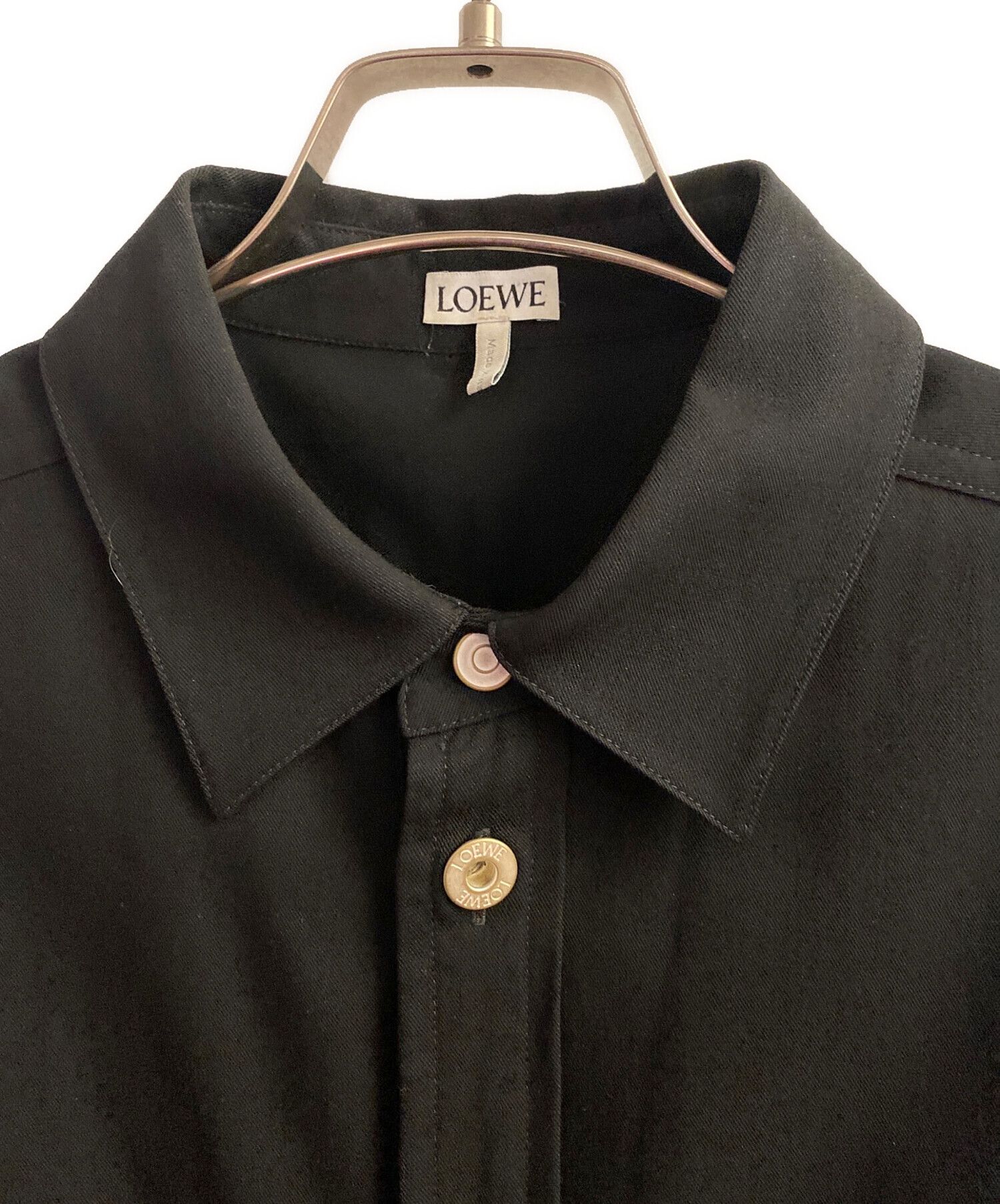 中古・古着通販】LOEWE (ロエベ) 22AW/Metal Button Overshirt/メタル