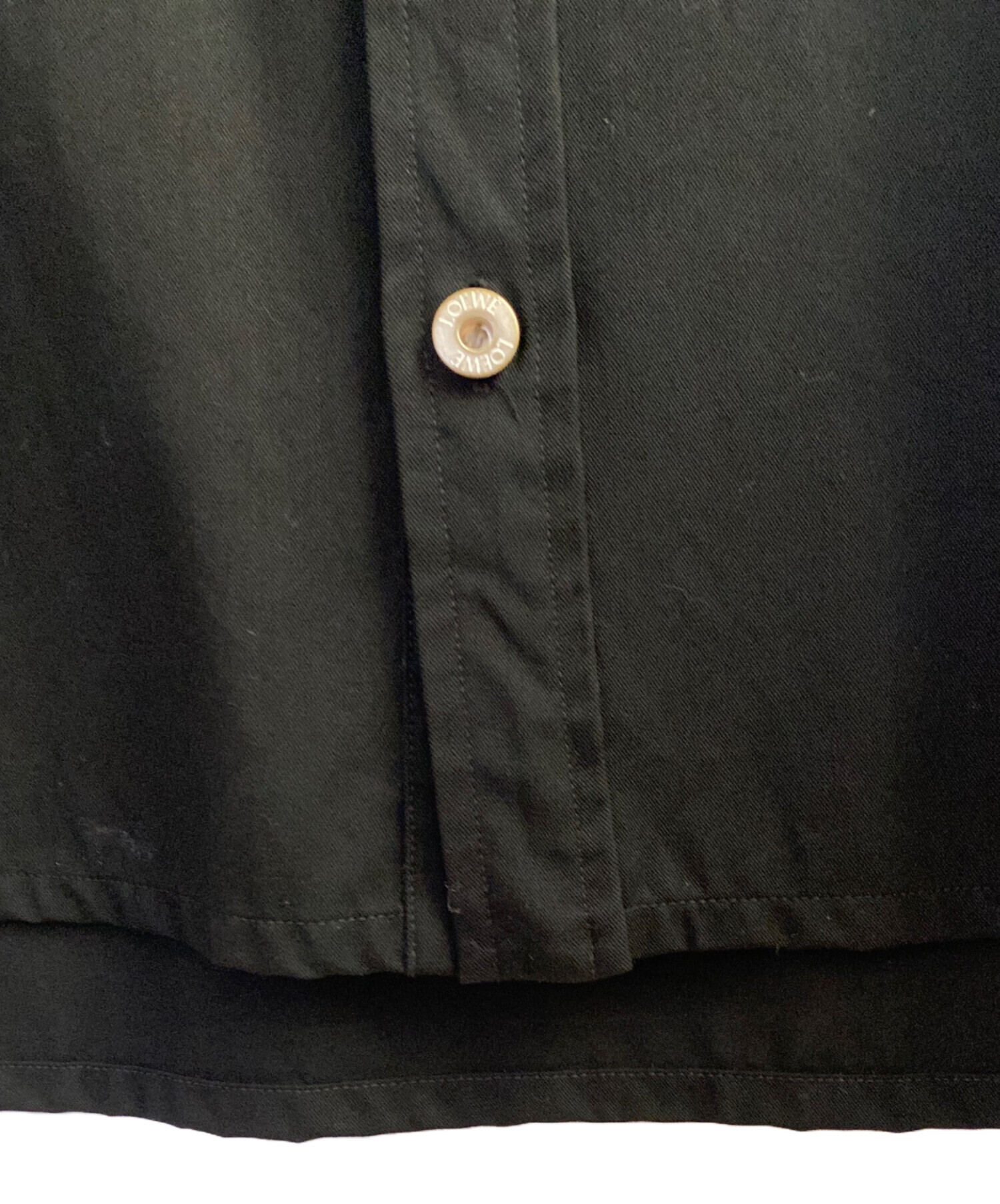 中古・古着通販】LOEWE (ロエベ) 22AW/Metal Button Overshirt/メタル