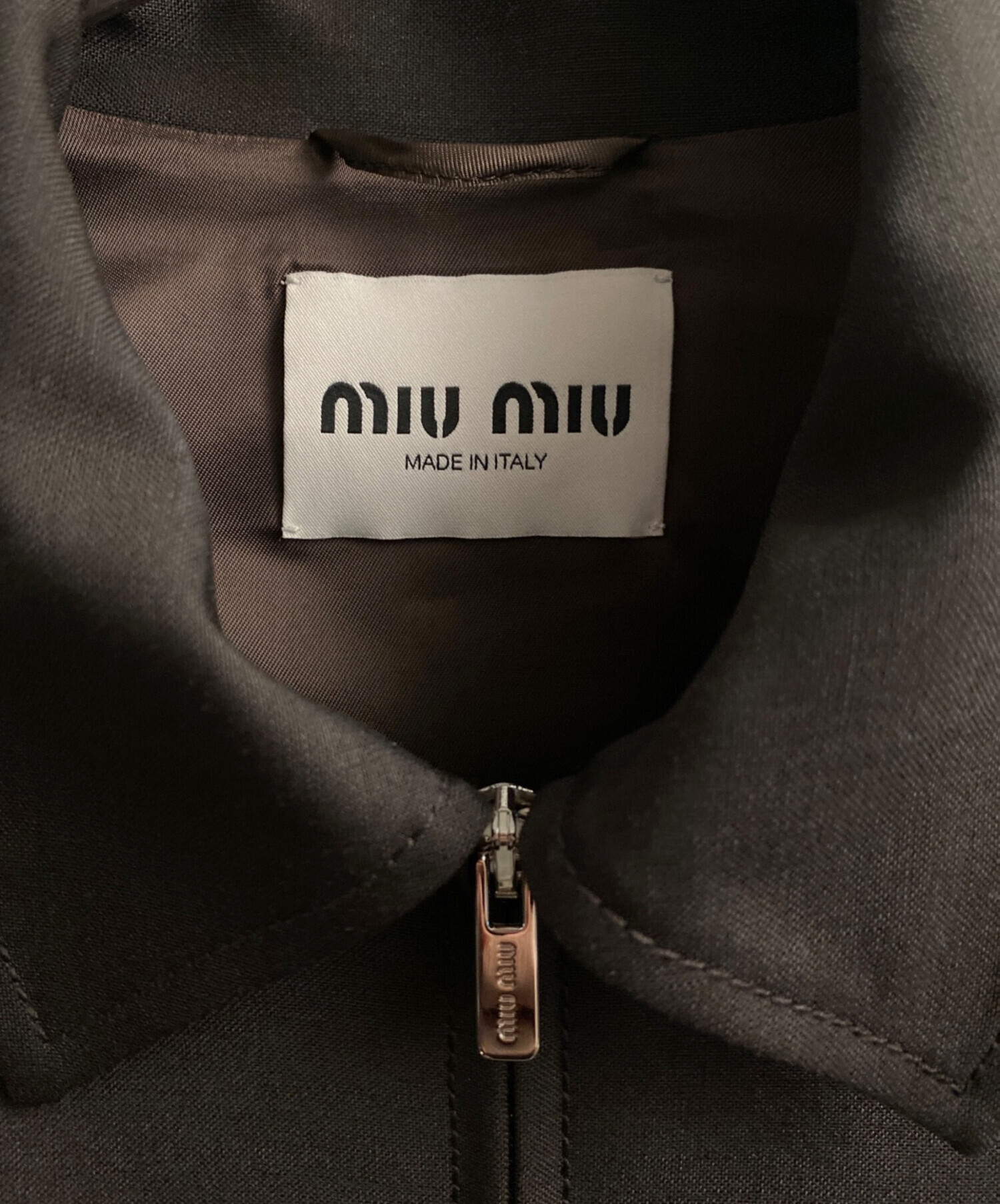 中古・古着通販】MIU MIU (ミュウミュウ) モヘアブルゾンジャケット