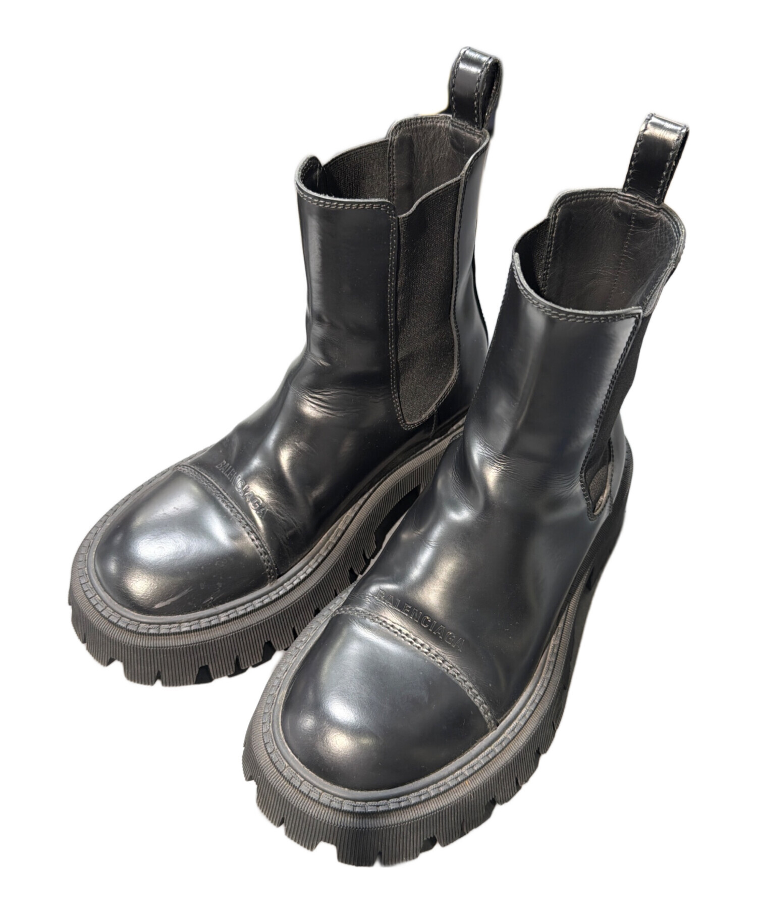 中古・古着通販】BALENCIAGA (バレンシアガ) TRACTOR BOOTIE 20MM