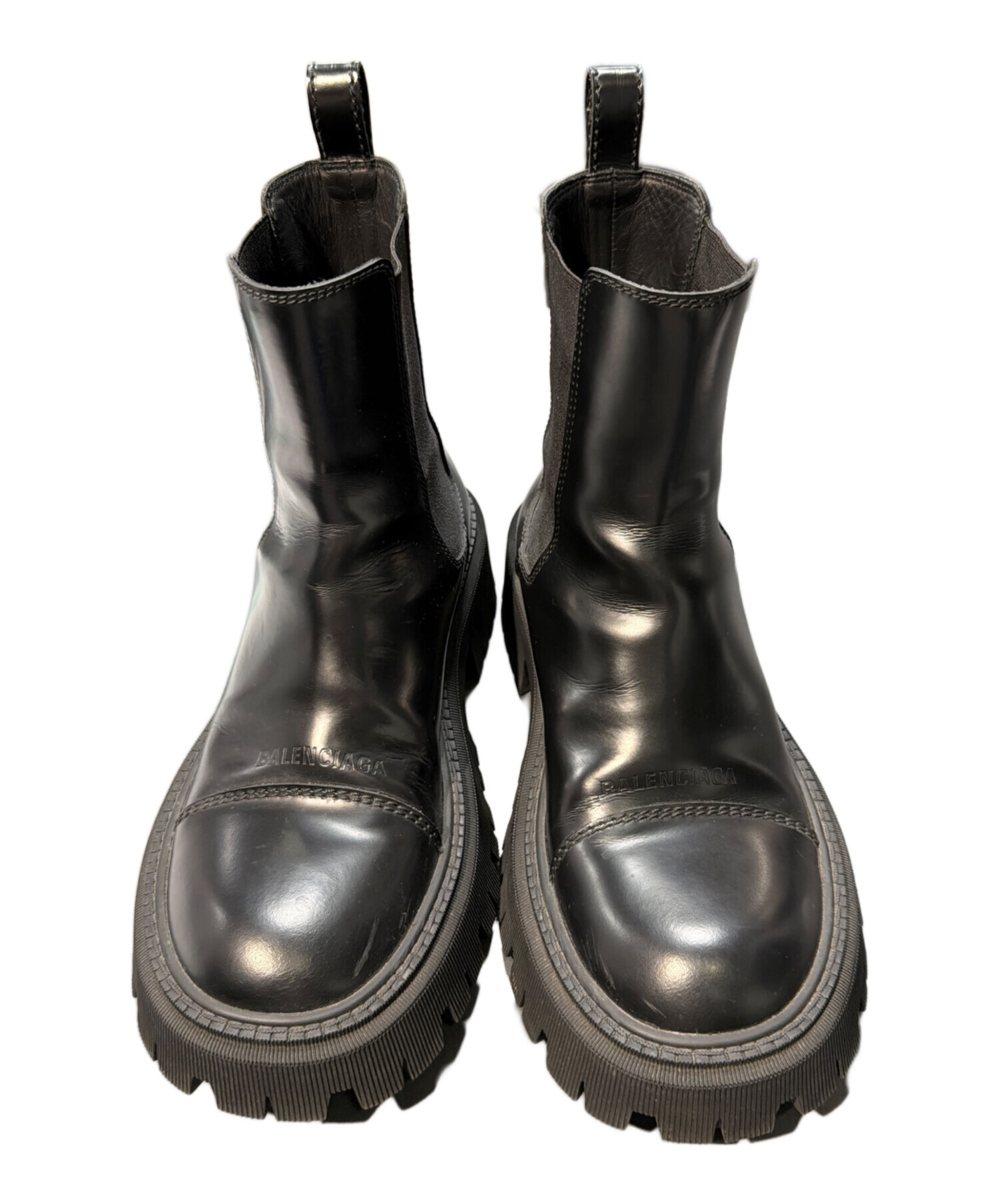 中古・古着通販】BALENCIAGA (バレンシアガ) TRACTOR BOOTIE 20MM