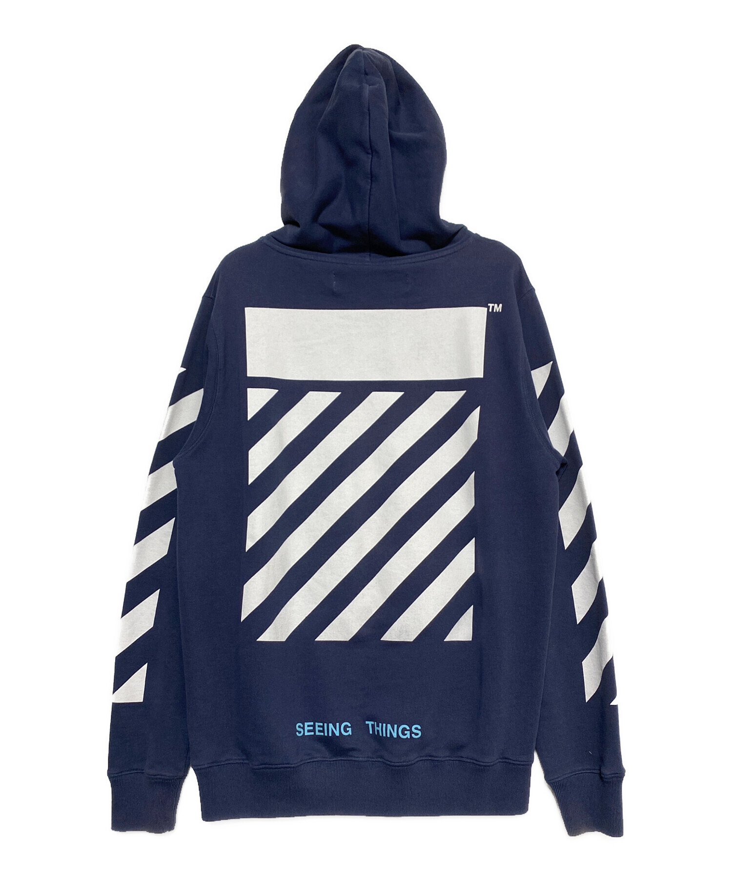 中古・古着通販】OFFWHITE (オフホワイト) バイアスロゴプリント 