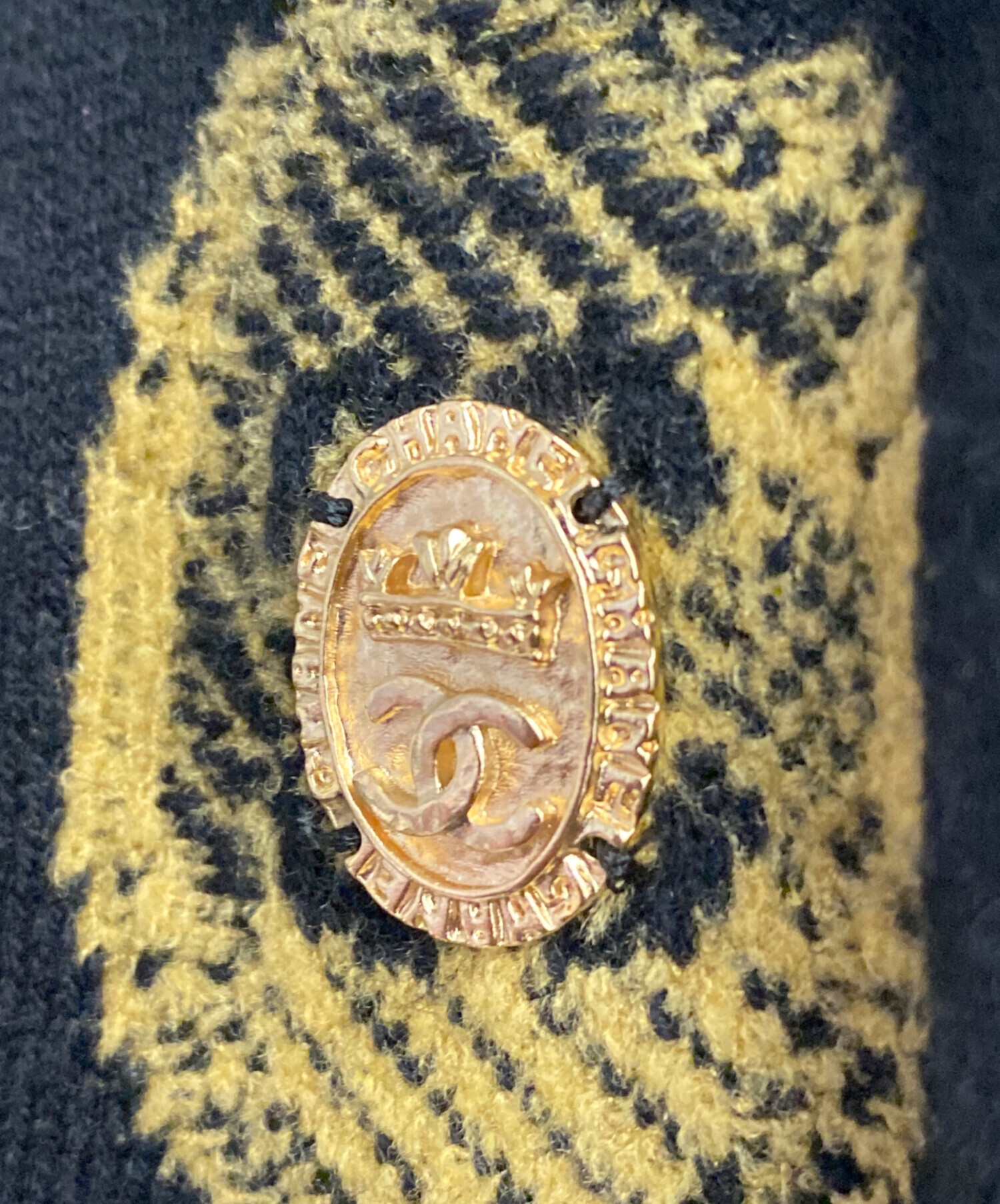 中古・古着通販】CHANEL (シャネル) ココマークパンツ ブラック