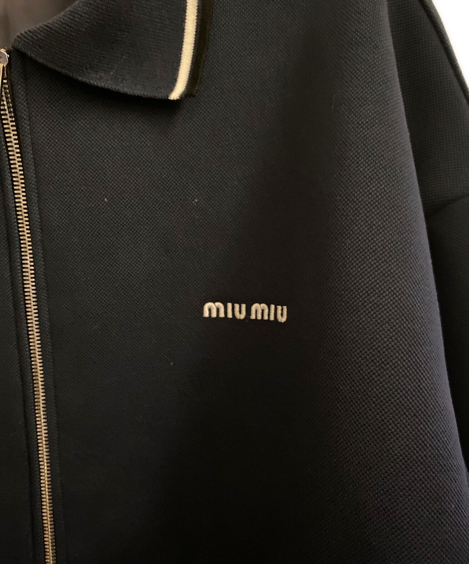 中古・古着通販】MIU MIU (ミュウミュウ) ピケ ブレンド ブルゾン