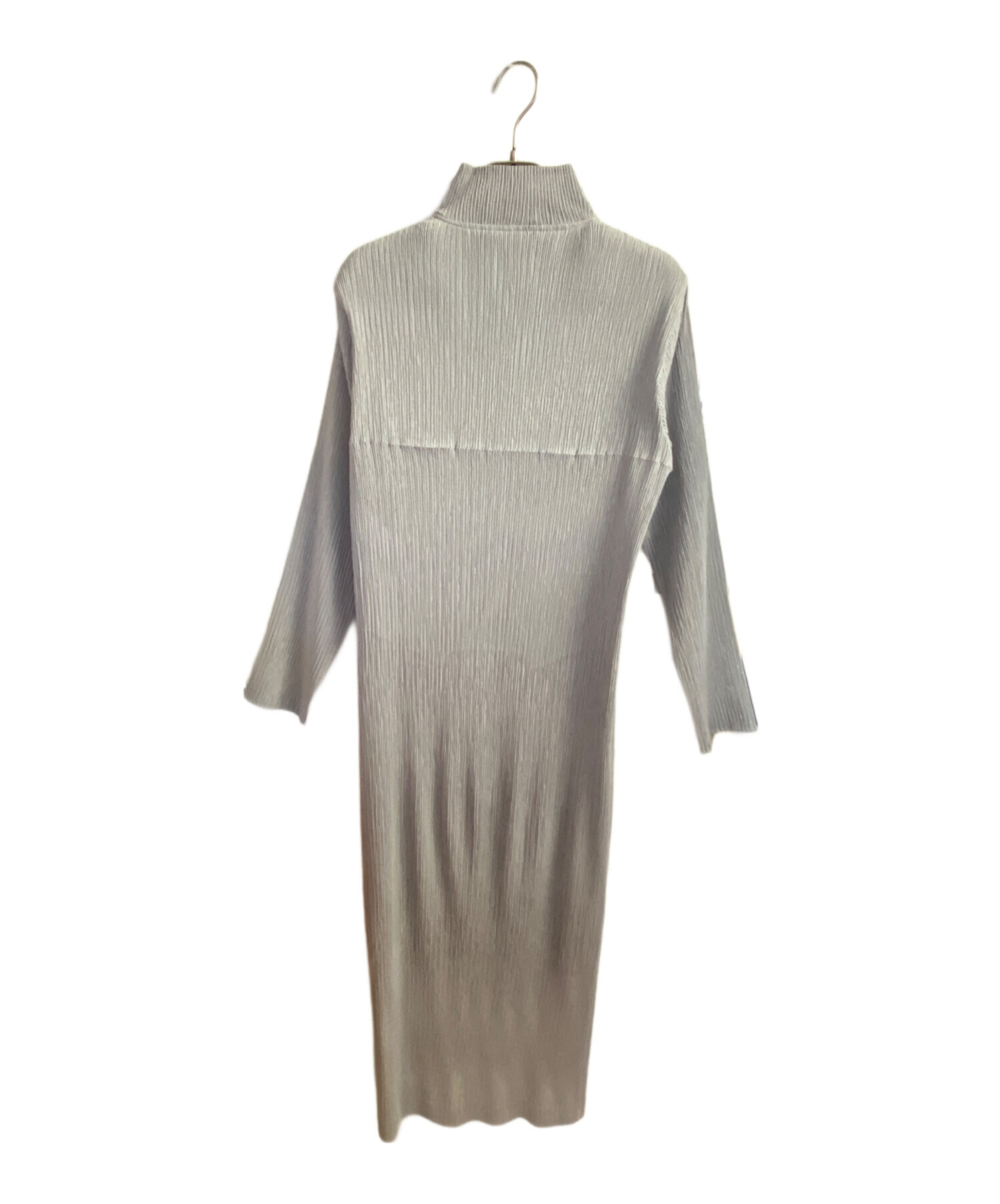 中古・古着通販】ISSEY MIYAKE (イッセイミヤケ) ワンピース グレー