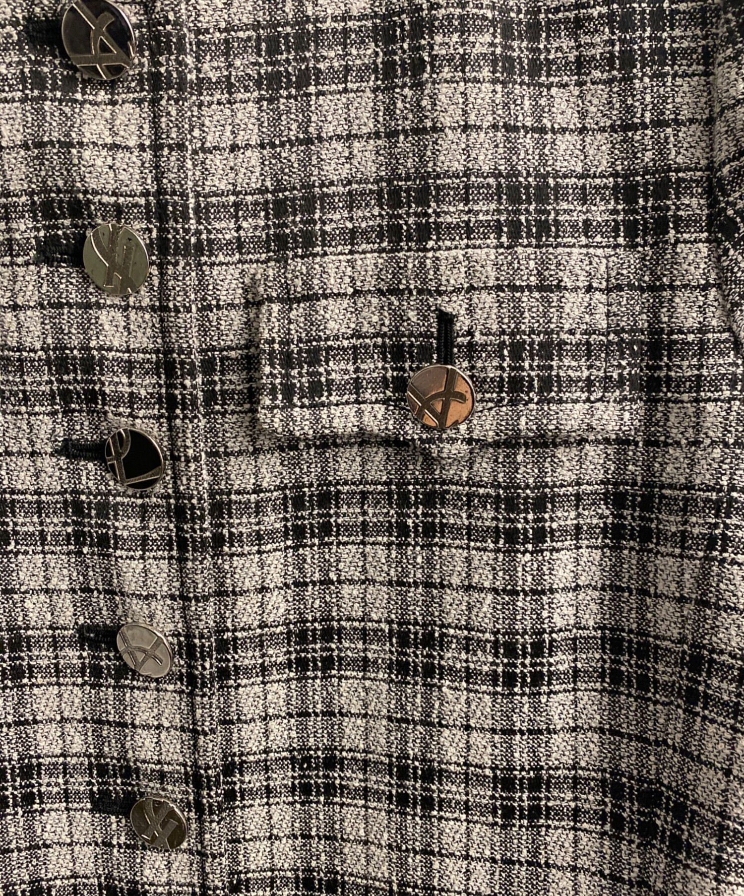 中古・古着通販】Yves Saint Laurent (イヴサンローラン) ツイード