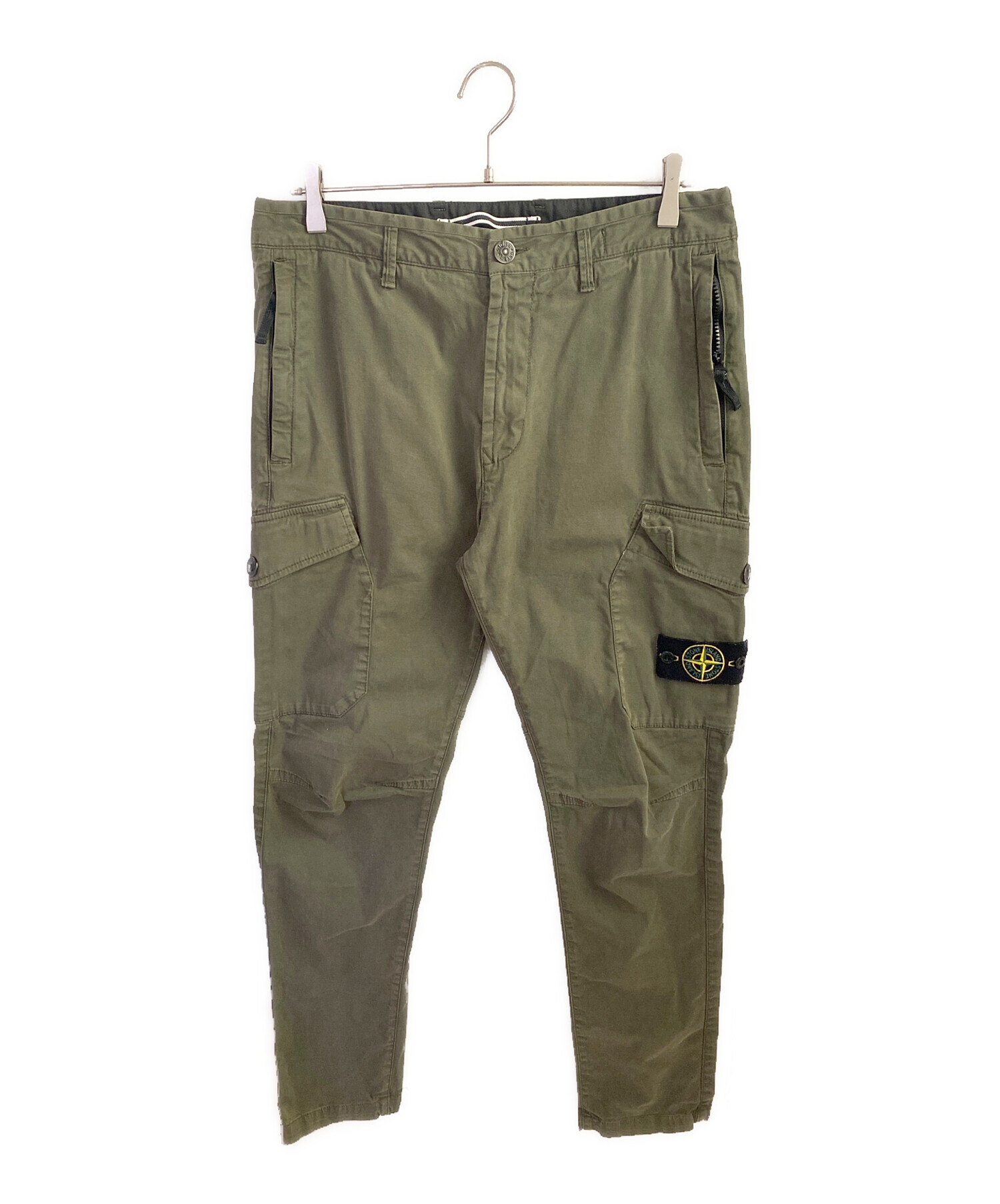 ストーンアイランド Stone  ガーメントダイカーゴパンツ w32 中古・古着通販】STONE ISLAND (ストーンアイランド) ガーメント