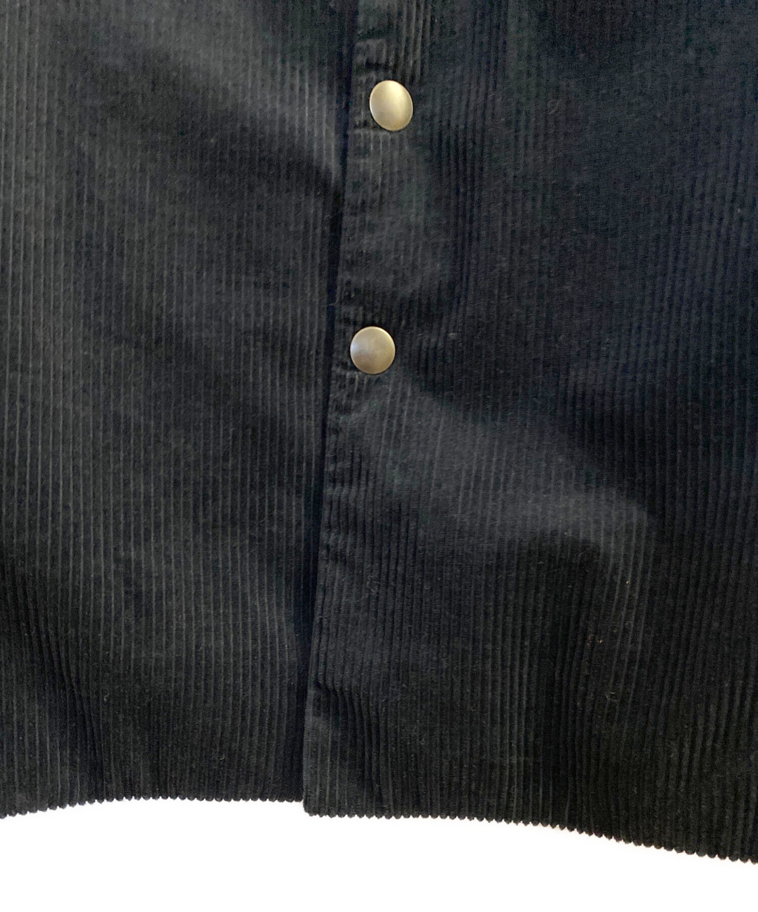 中古・古着通販】PRADA (プラダ) ロゴコットンボタン長袖コーデュロイ