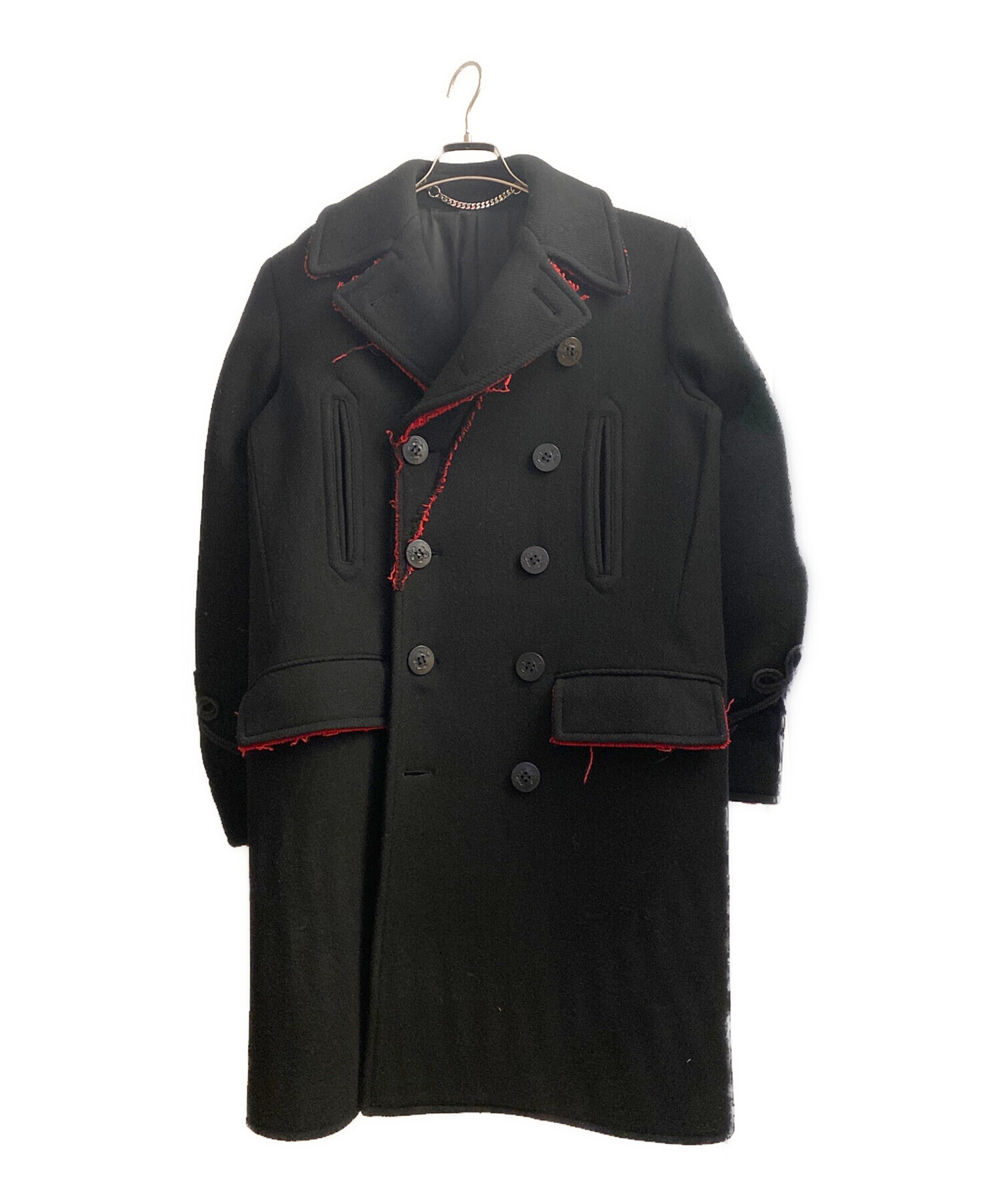 中古・古着通販】GIVENCHY (ジバンシィ) チェスターコート ブラック