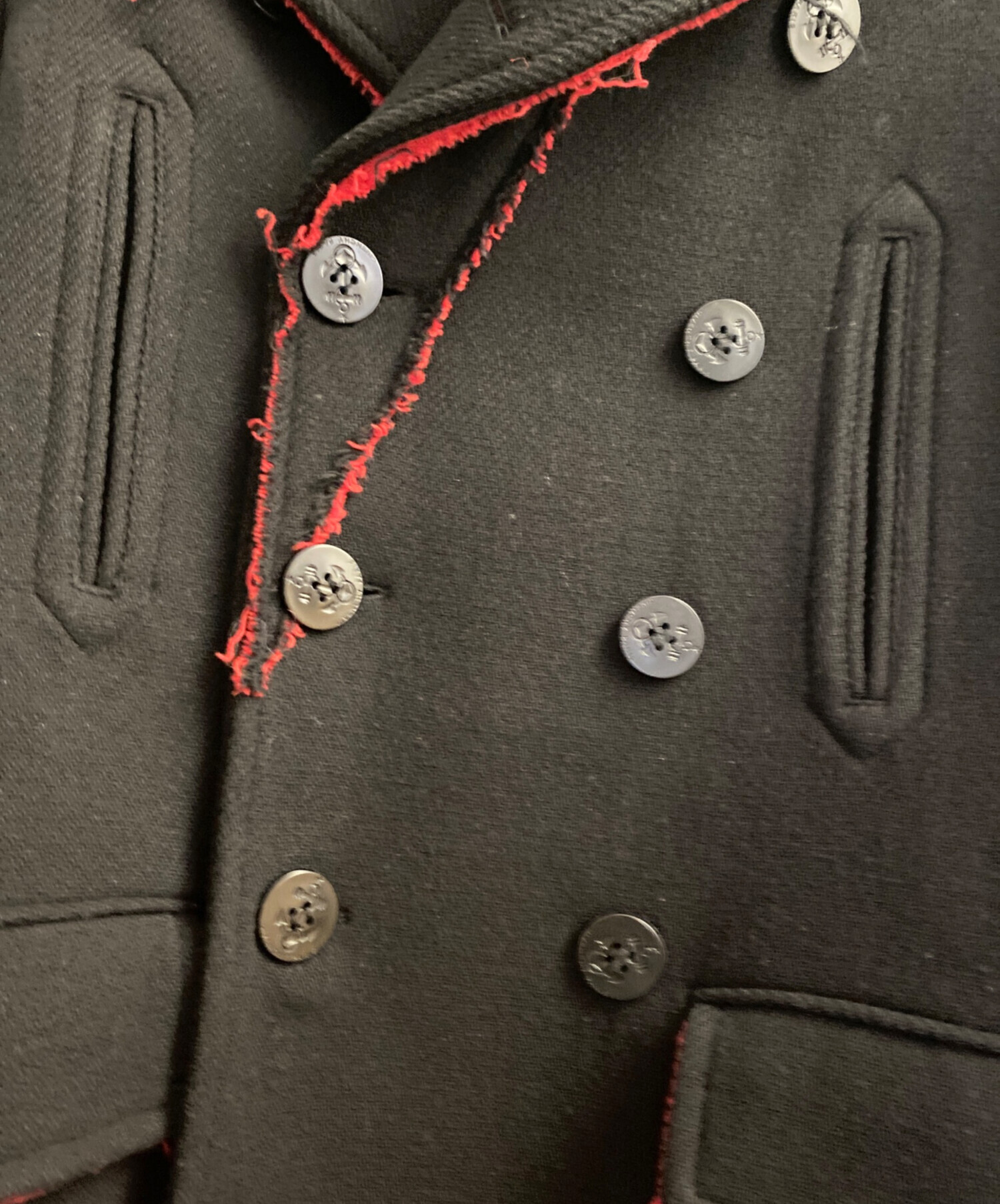 中古・古着通販】GIVENCHY (ジバンシィ) チェスターコート ブラック