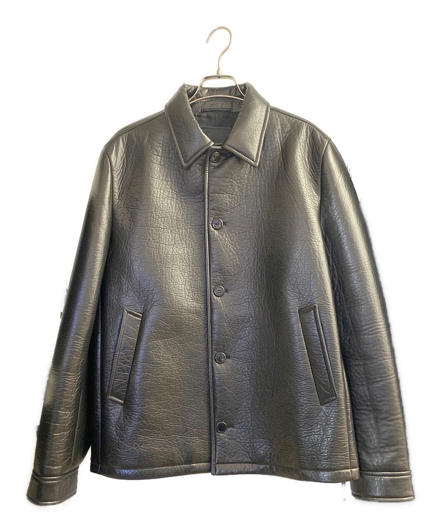 【定価60万円】 希少 PRADA レザージャケット 48 定価50万円】 希少 PRADA レザージャケット 48 - メルカリ 【定価60万