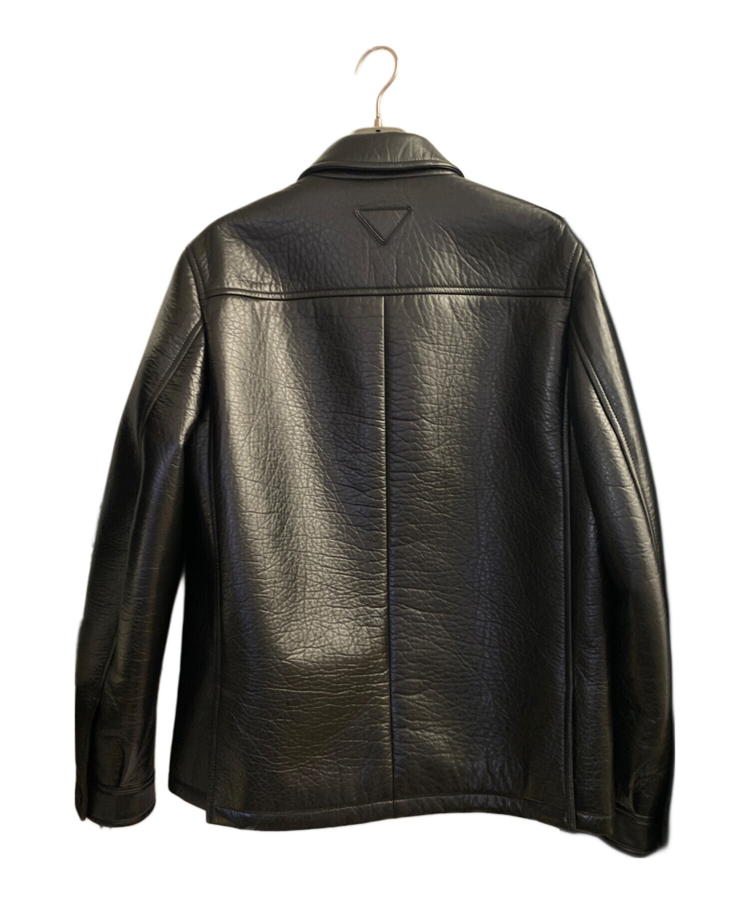 中古・古着通販】PRADA (プラダ) ナッパレザー カバンジャケット