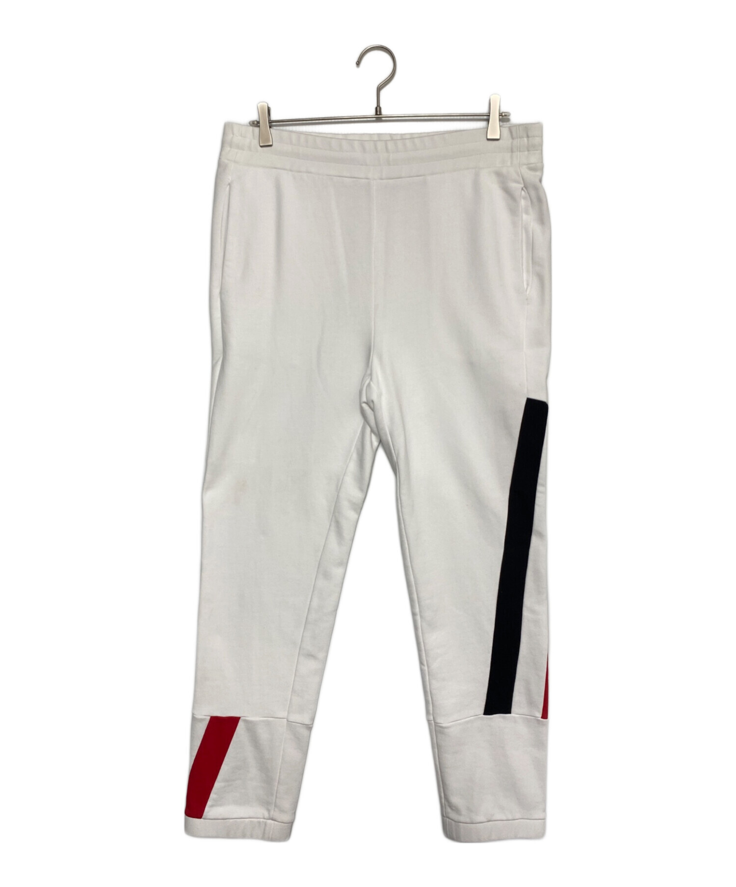 中古・古着通販】MONCLER (モンクレール) スウェットパンツ ホワイト 