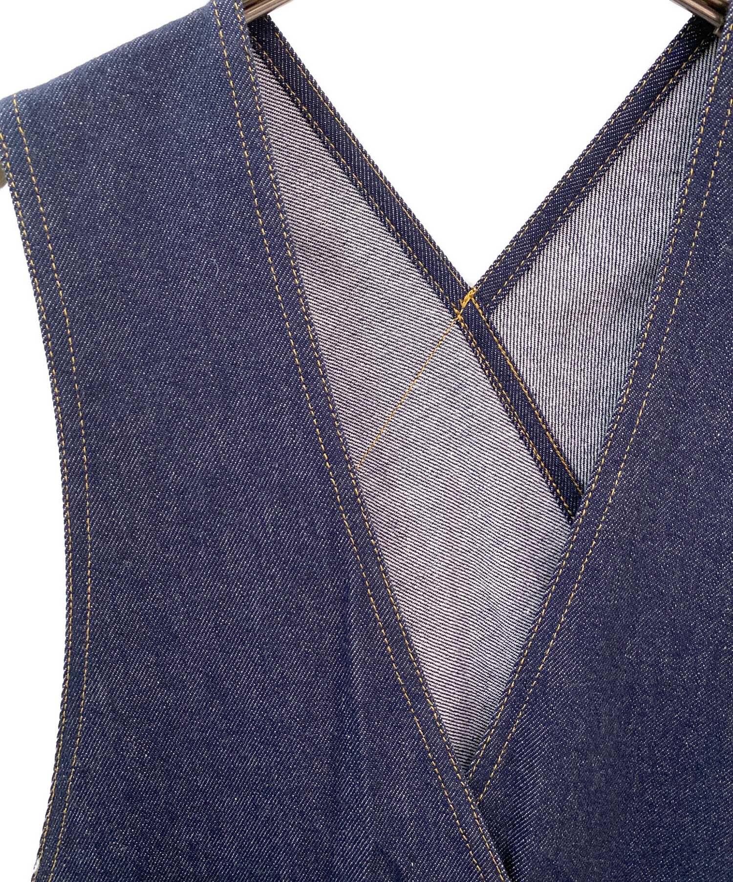 中古・古着通販】cygne (シーニュ) デニムサロペット インディゴ