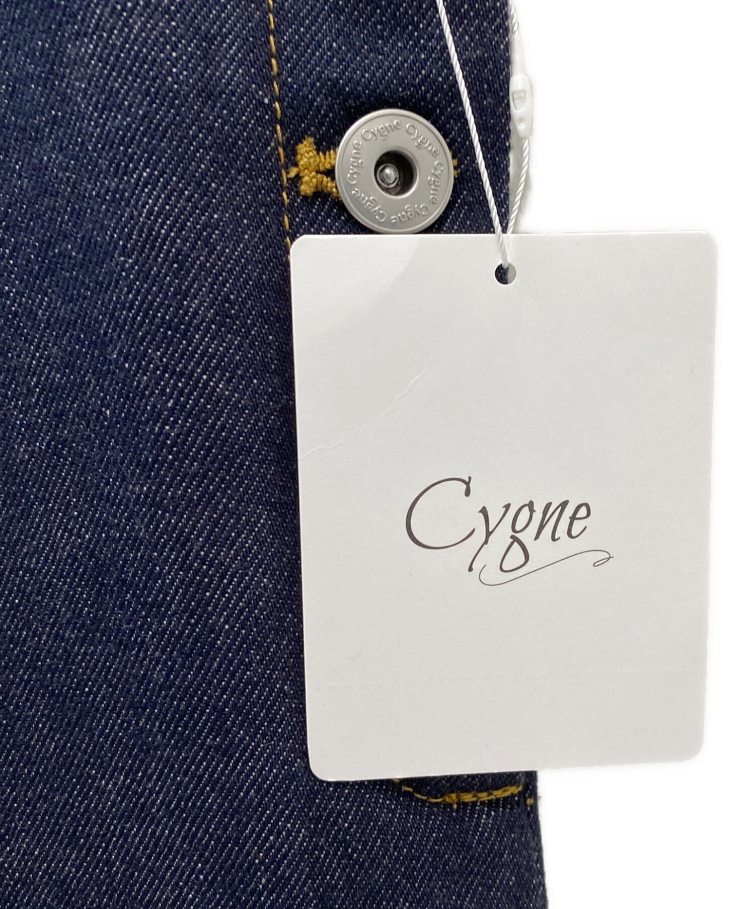 中古・古着通販】cygne (シーニュ) デニムサロペット インディゴ