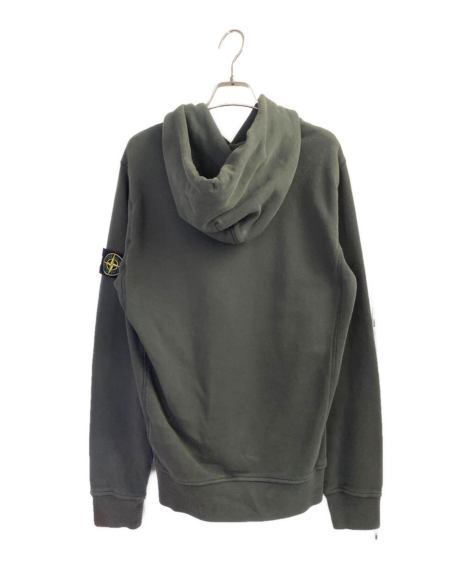 中古・古着通販】STONE ISLAND (ストーンアイランド) パーカー カーキ 