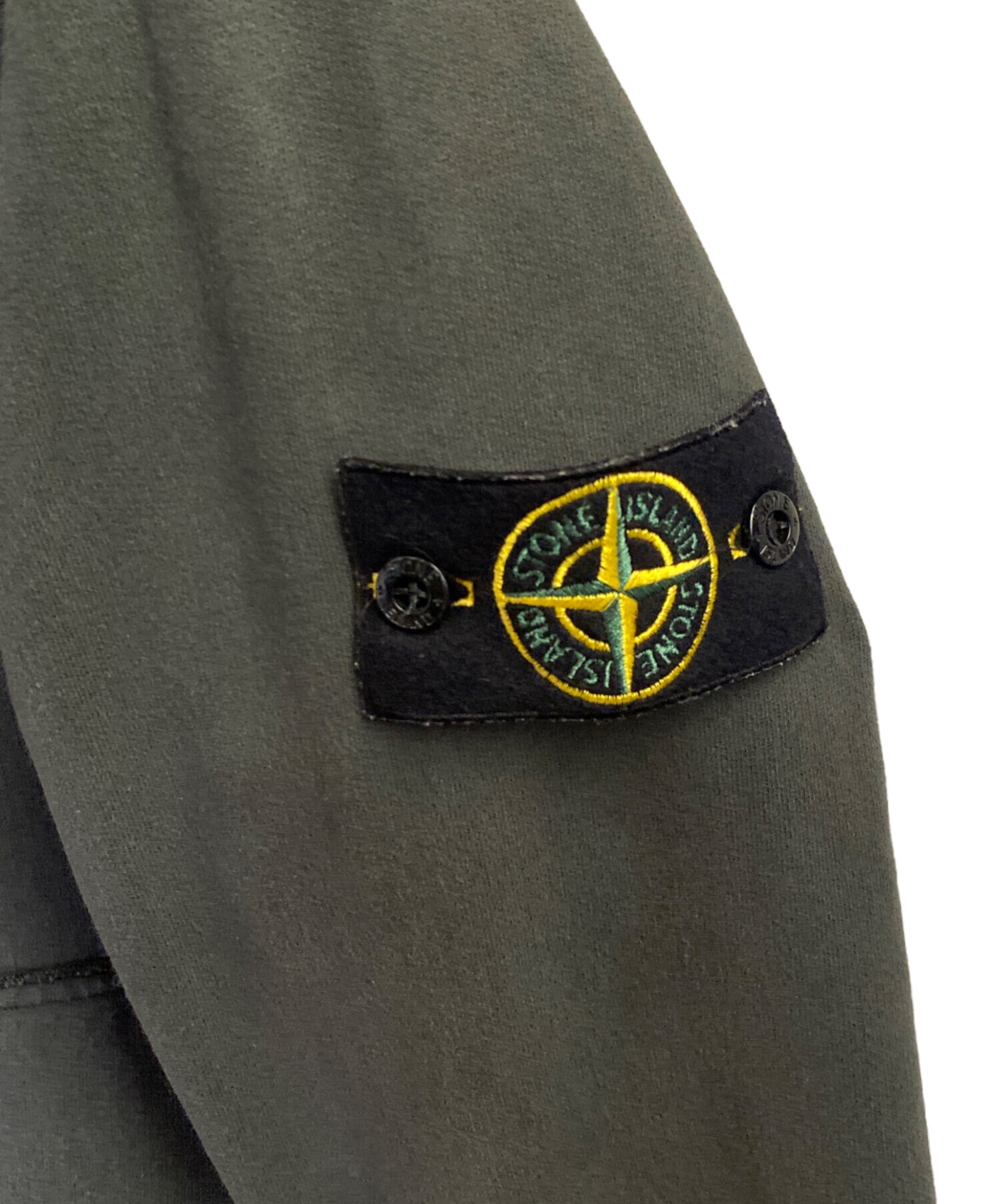 中古・古着通販】STONE ISLAND (ストーンアイランド) パーカー カーキ 