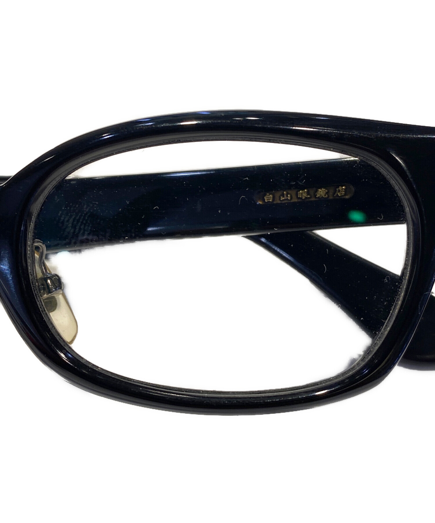 TENDERLOIN 白山眼鏡　IN THE WIND グリーンレンズ　金文字 人気品 TENDERLOIN HAKUSAN テンダーロイン 白山眼鏡店 IN THE WIND