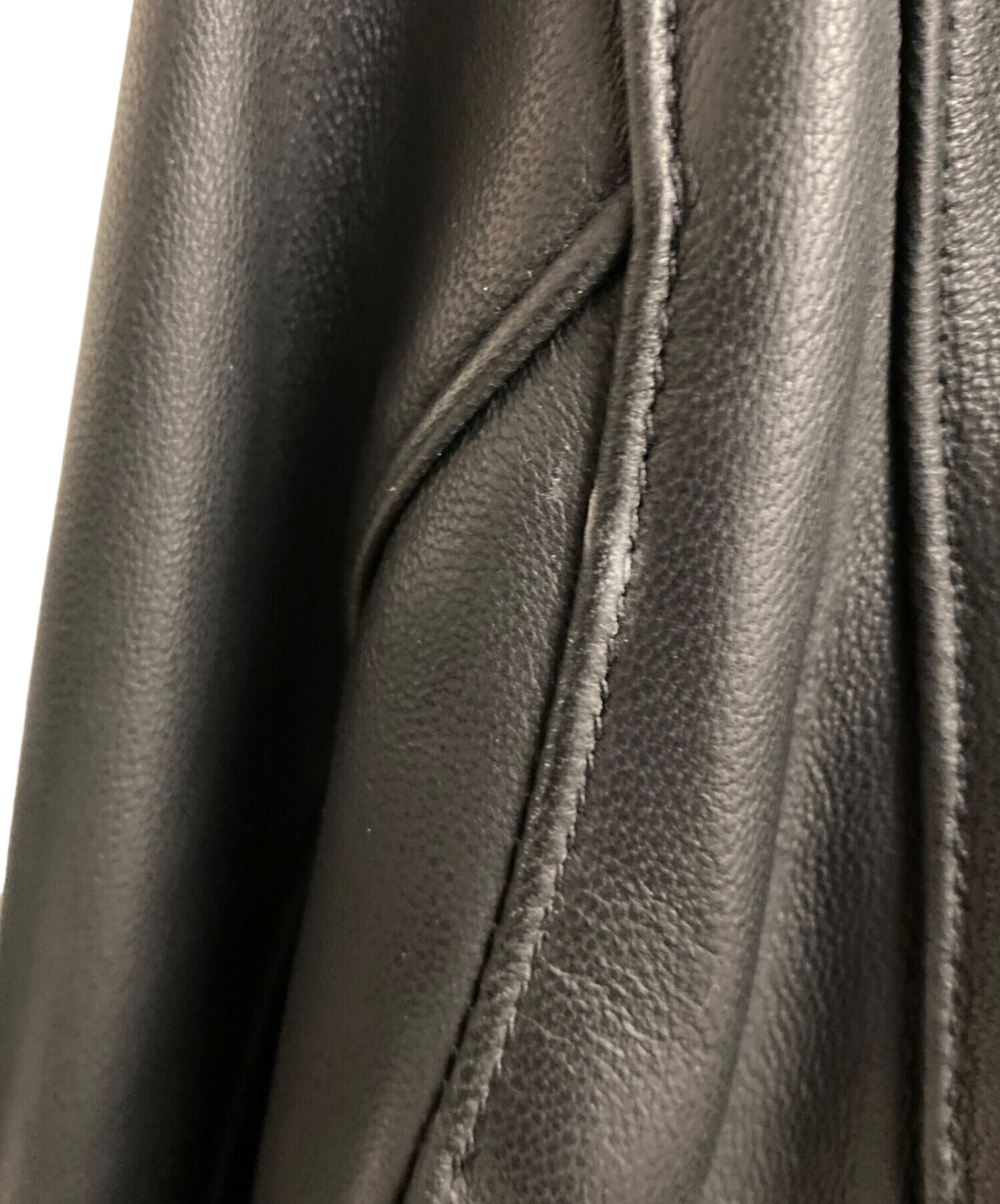 中古・古着通販】UNDERCOVER (アンダーカバー) BASICレザーライダース