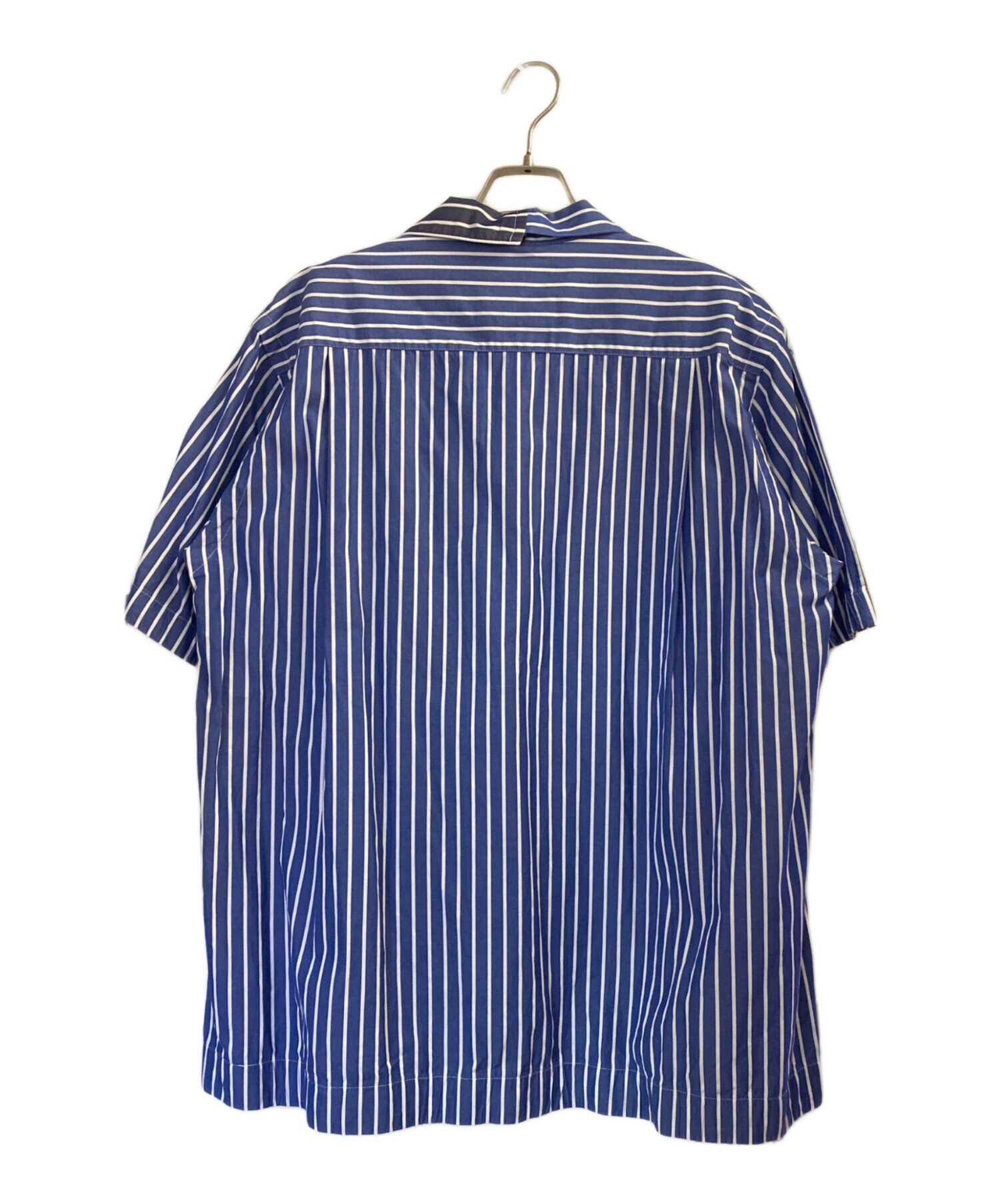 sacai poplin shirt サカイ　ポプリンシャツ　ブルー 中古・古着通販】sacai (サカイ) COTTON POPLIN SHIRT ブルー サイズ:3
