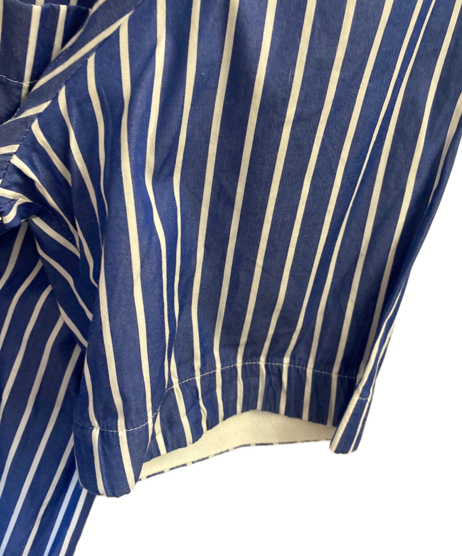 中古・古着通販】sacai (サカイ) COTTON POPLIN SHIRT ブルー サイズ:3