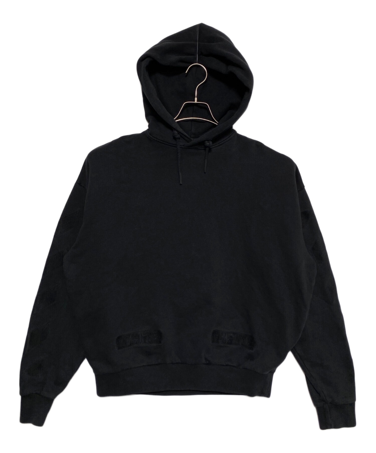 中古・古着通販】OFFWHITE (オフホワイト) バイアスロゴパーカー