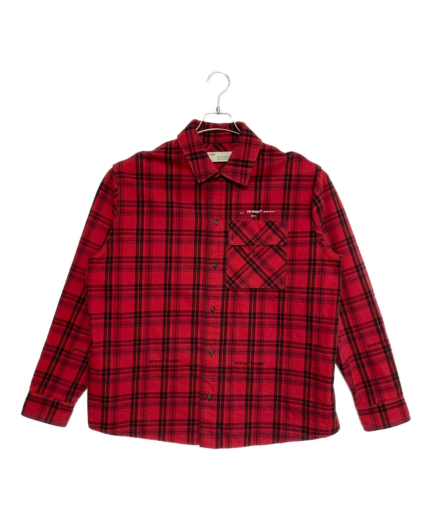 中古・古着通販】OFFWHITE (オフホワイト) Oversized Logo-Appliquéd