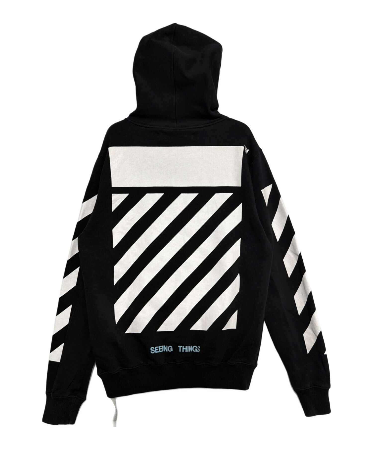 中古・古着通販】OFFWHITE (オフホワイト) DIAG CARAVAGGIO HOODIE