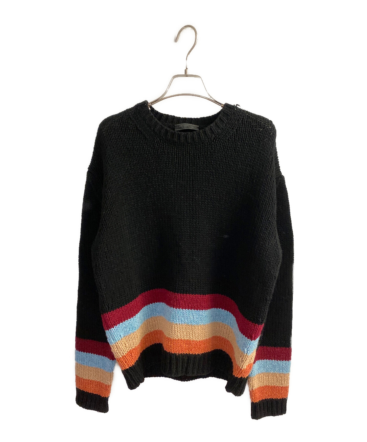 中古・古着通販】PRADA (プラダ) シェットランドウール クルーネック