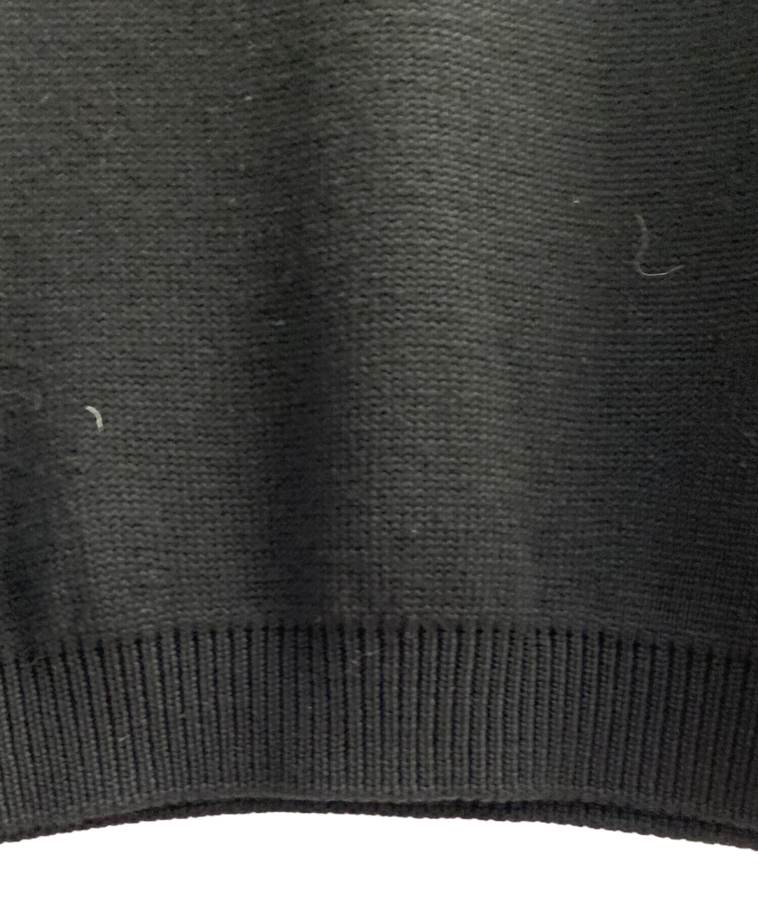 中古・古着通販】PRADA (プラダ) ジャガードニットセーター ブラック