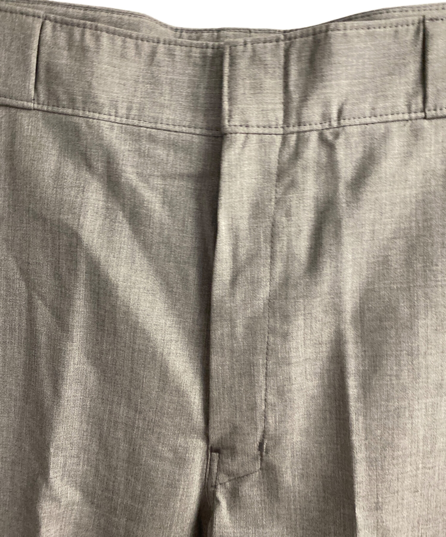 中古・古着通販】PRADA (プラダ) スラックス グレー サイズ:48