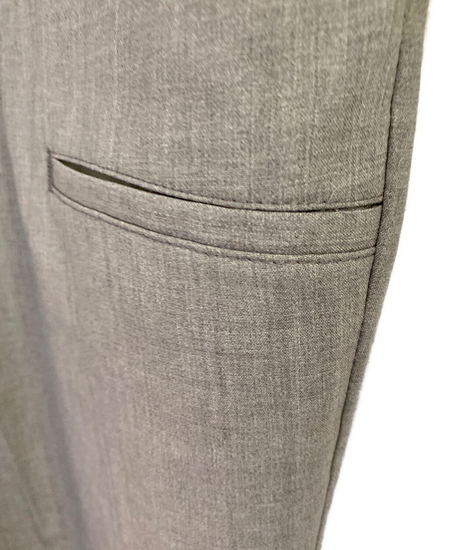 中古・古着通販】PRADA (プラダ) スラックス グレー サイズ:48