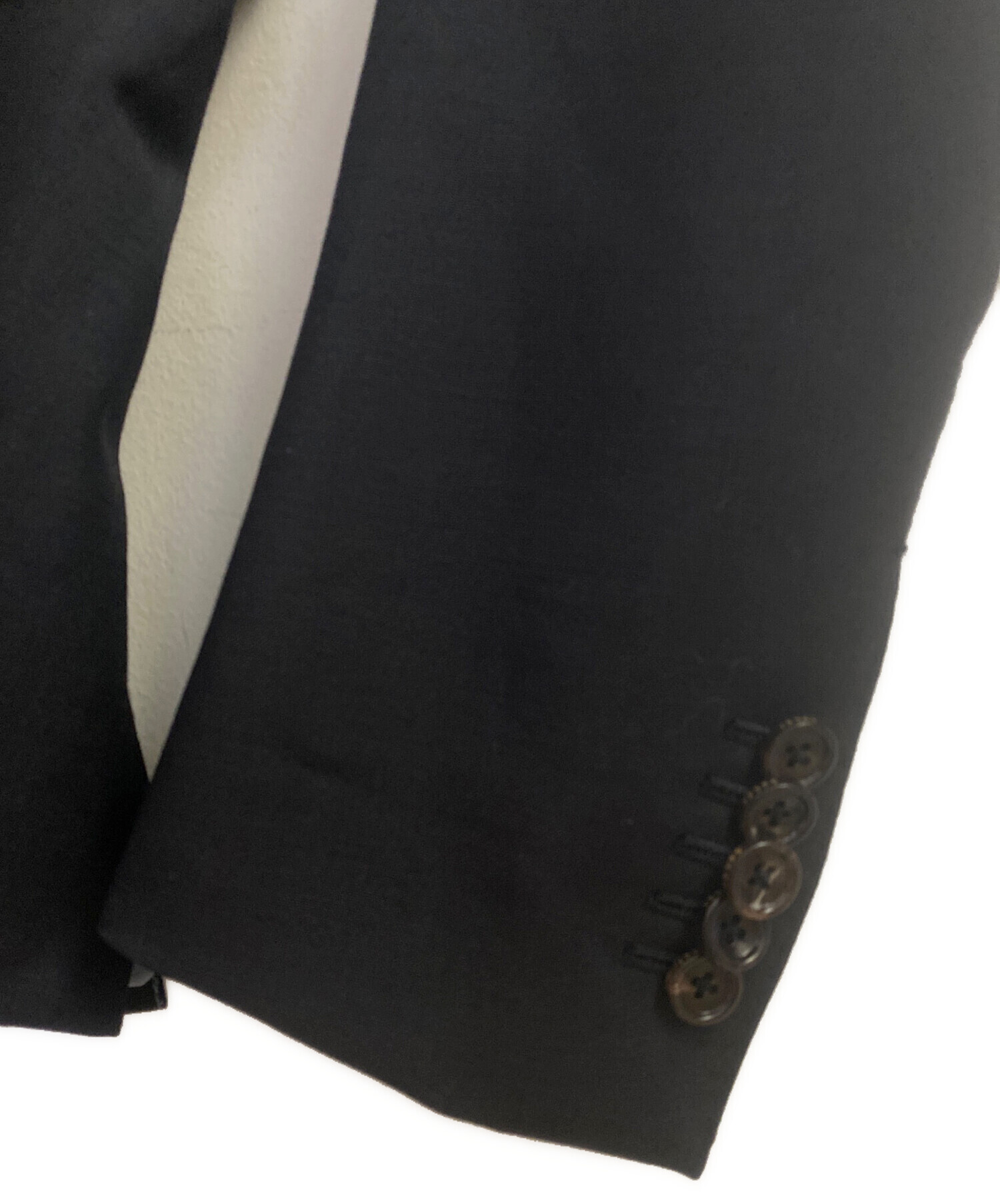 中古・古着通販】GUCCI (グッチ) 背面刺繍ロゴジャケット ネイビー