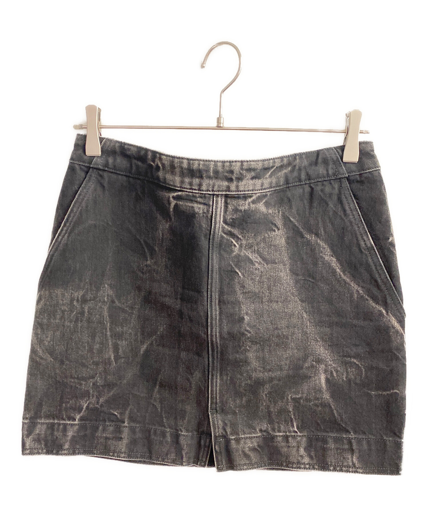 中古・古着通販】GIVENCHY (ジバンシィ) デニムハーフパンツ ブラック