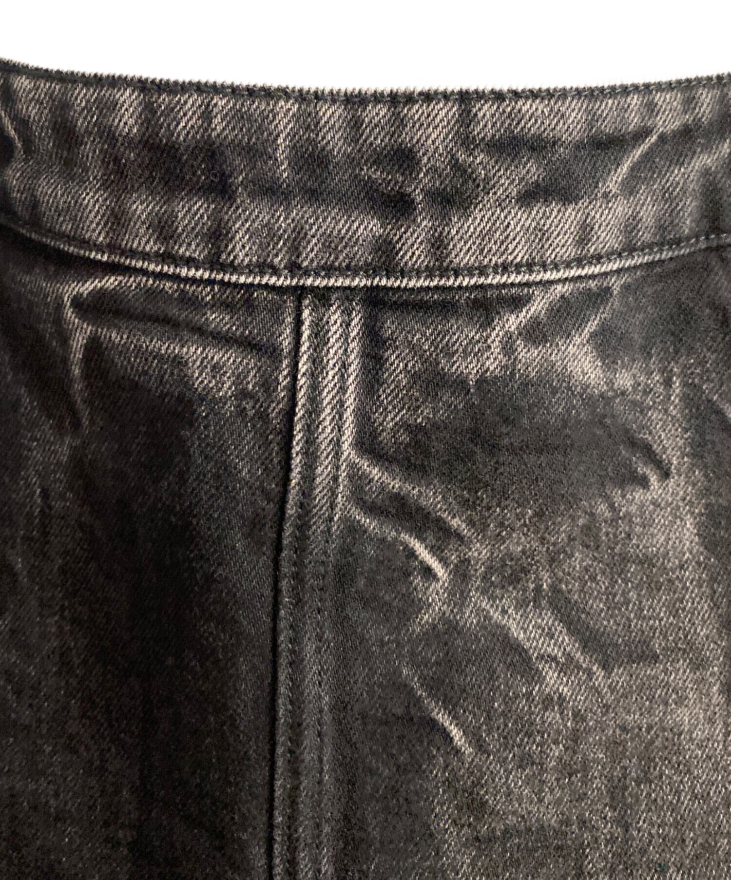 中古・古着通販】GIVENCHY (ジバンシィ) デニムハーフパンツ ブラック