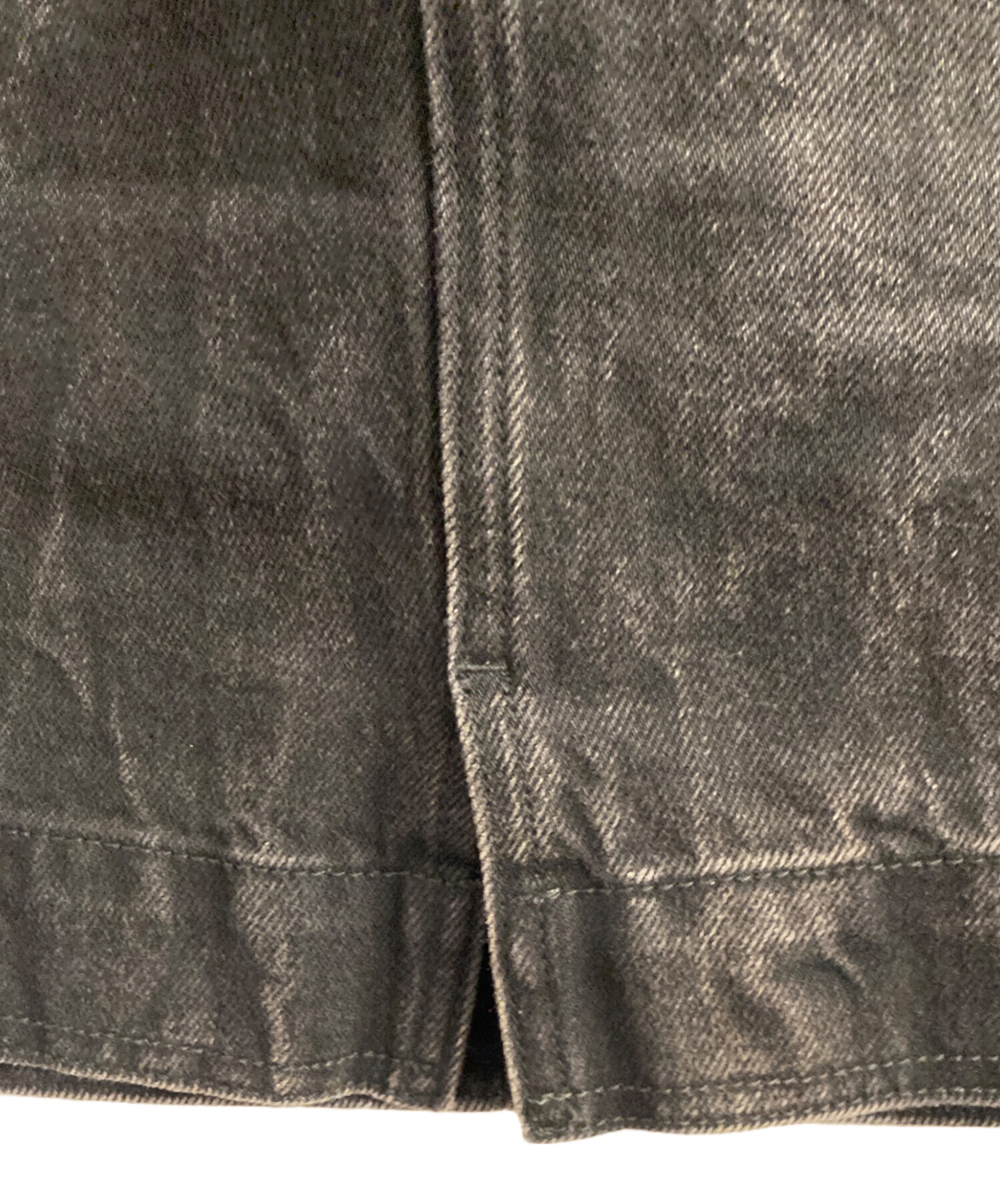 中古・古着通販】GIVENCHY (ジバンシィ) デニムハーフパンツ ブラック