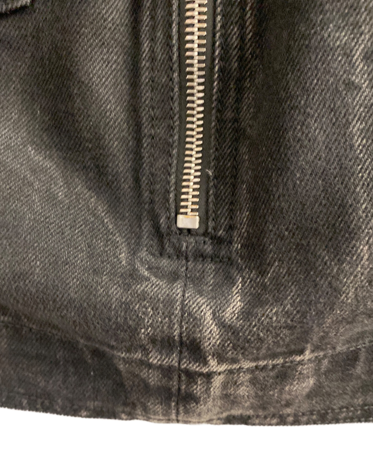 中古・古着通販】GIVENCHY (ジバンシィ) デニムハーフパンツ ブラック