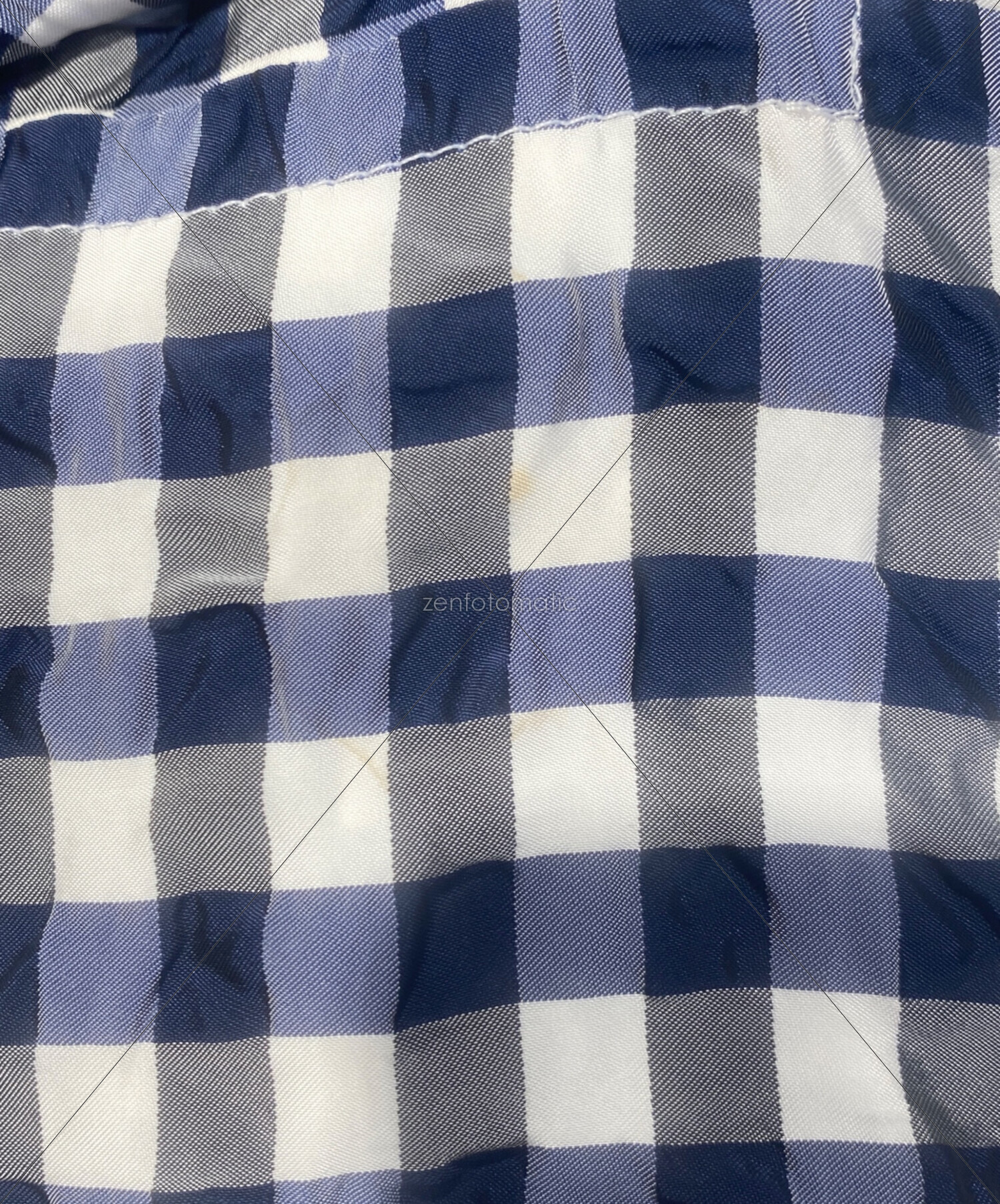 中古・古着通販】MARNI (マルニ) ギンガムチェックスカート ブルー