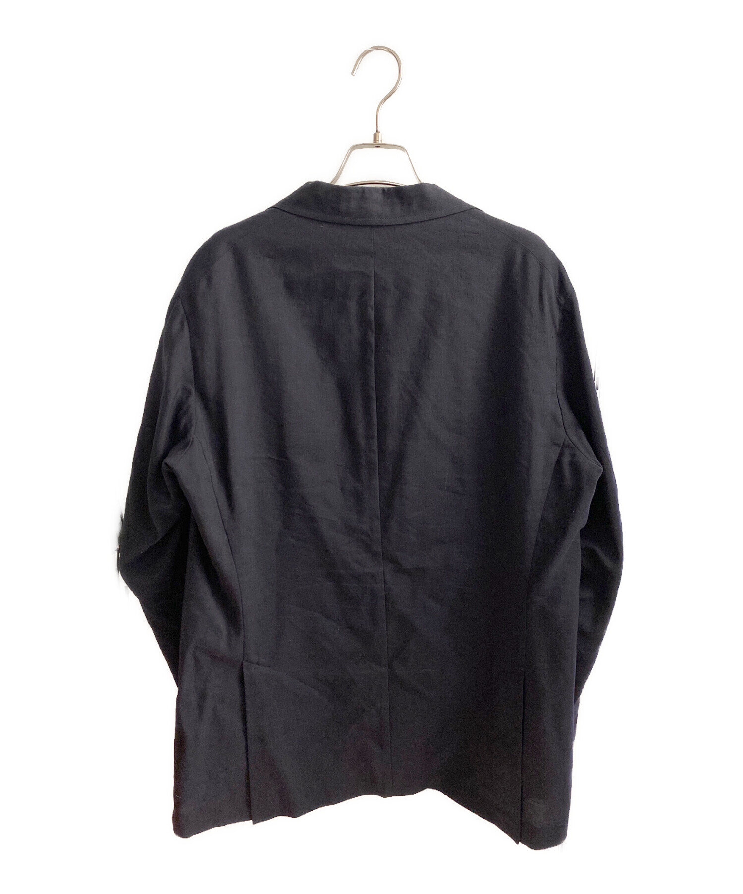 中古・古着通販】COMOLI (コモリ) リネンウール 2Bジャケット ネイビー