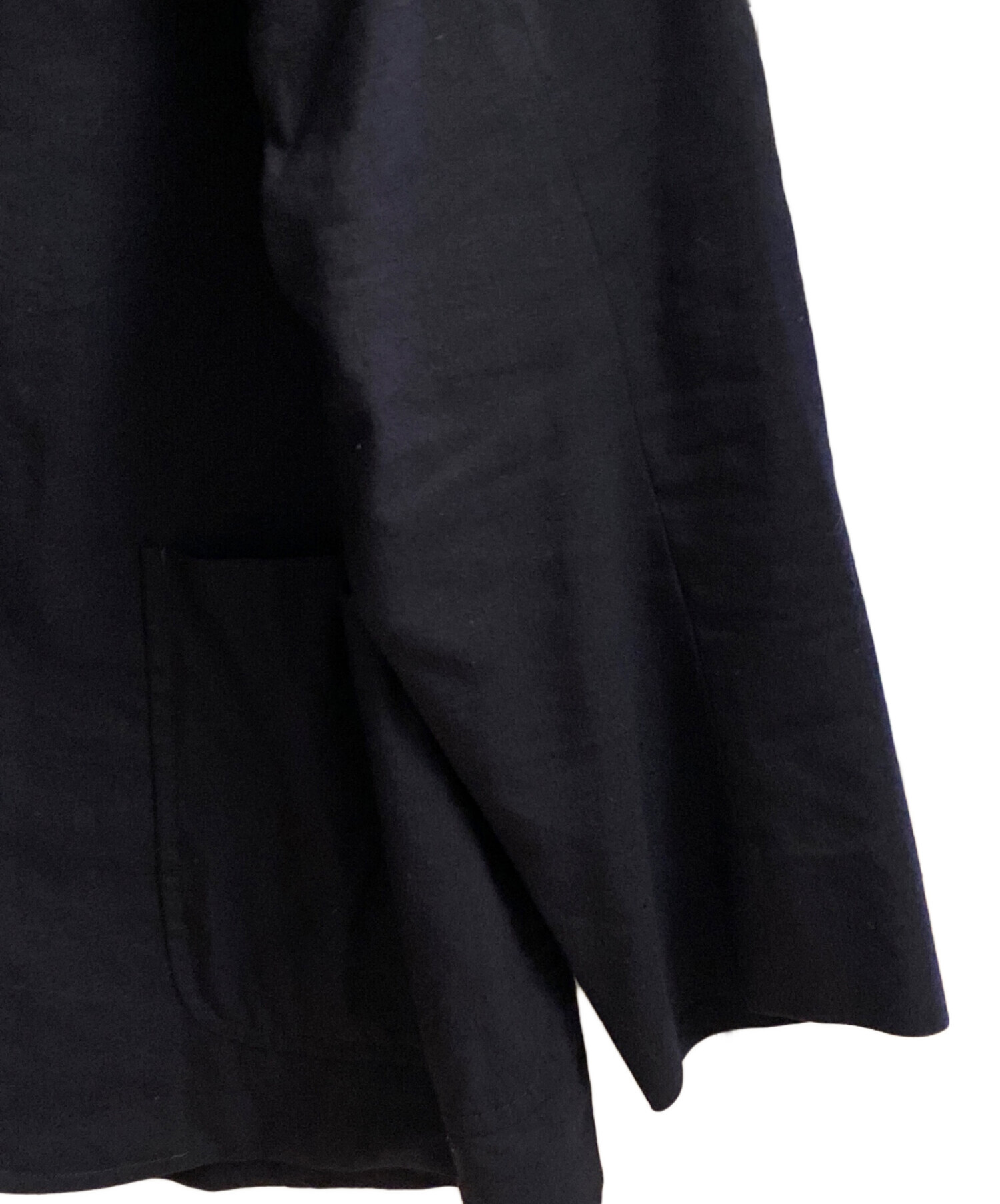 中古・古着通販】COMOLI (コモリ) リネンウール 2Bジャケット ネイビー 