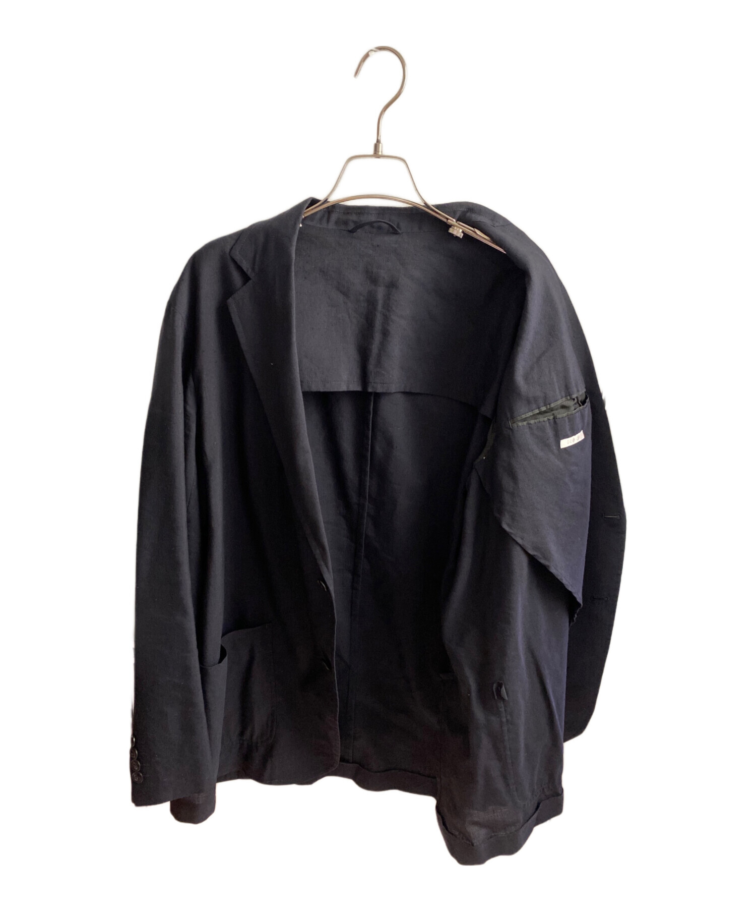 中古・古着通販】COMOLI (コモリ) リネンウール 2Bジャケット ネイビー