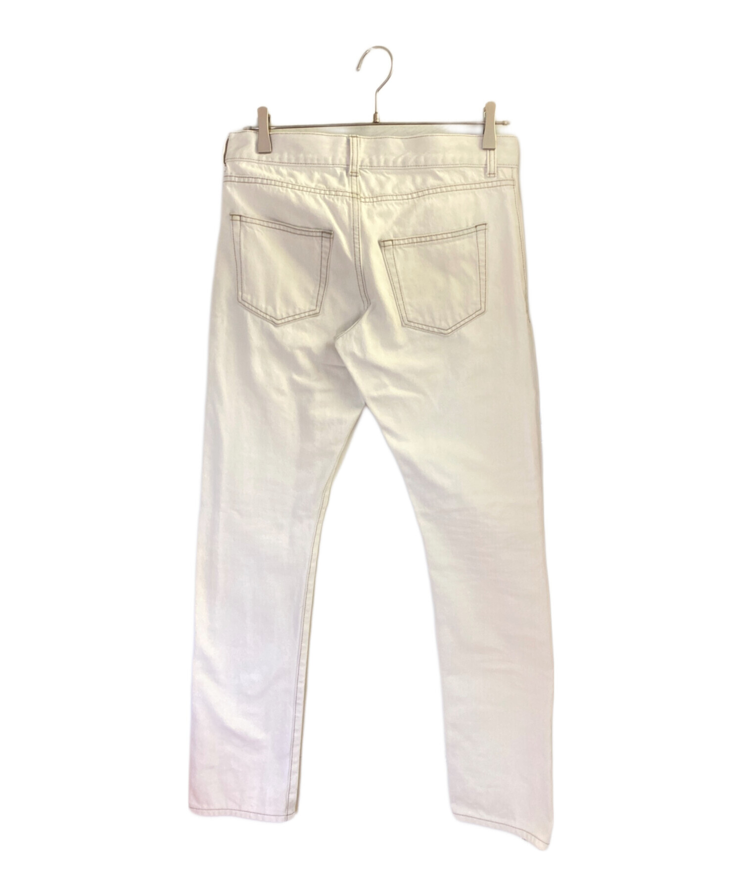 SAINT LAURENT ホワイトデニムパンツ 28インチ 中古・古着通販】Saint Laurent Paris (サンローランパリ) デニム