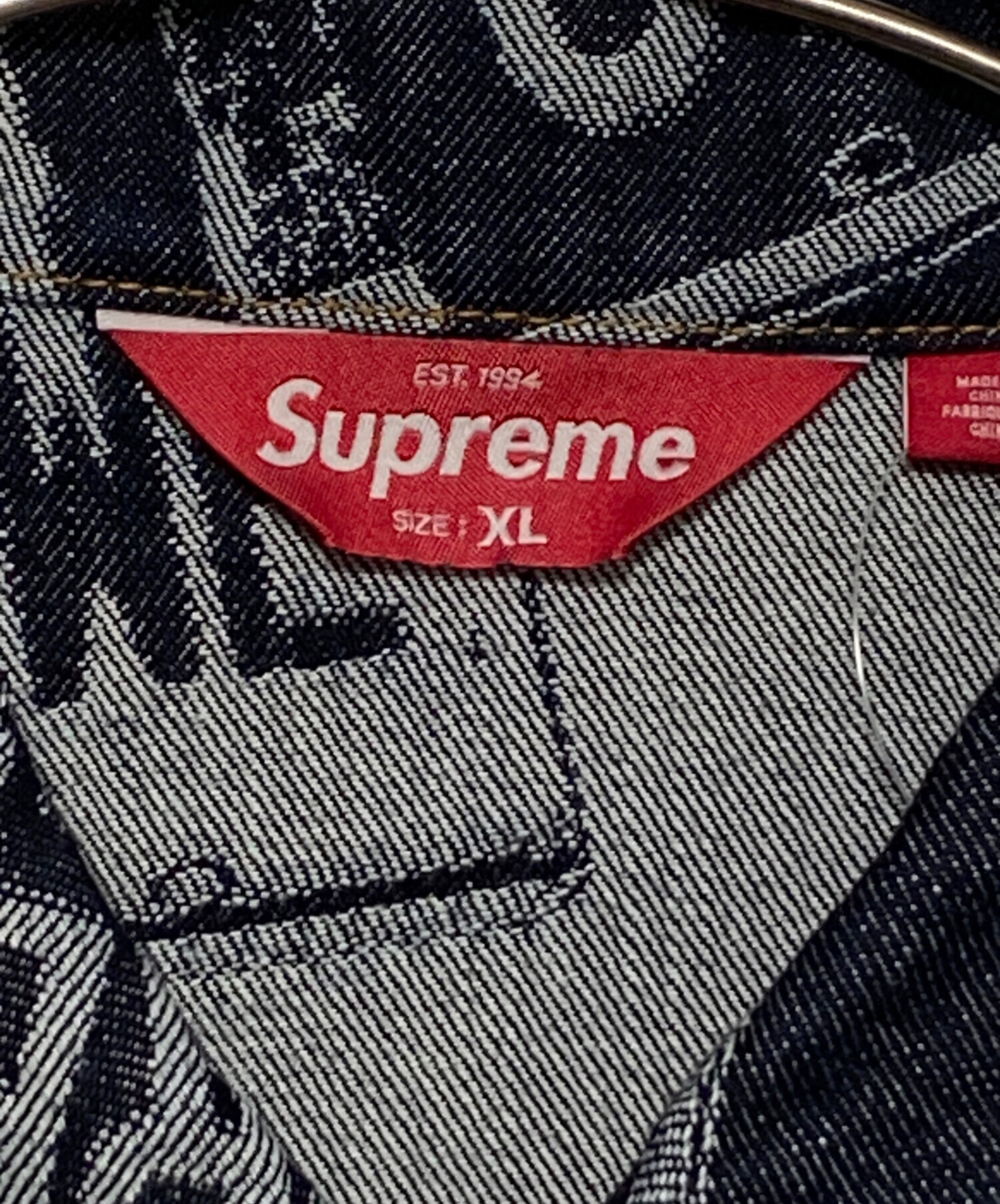 中古・古着通販】SUPREME (シュプリーム) デニムジャケット インディゴ