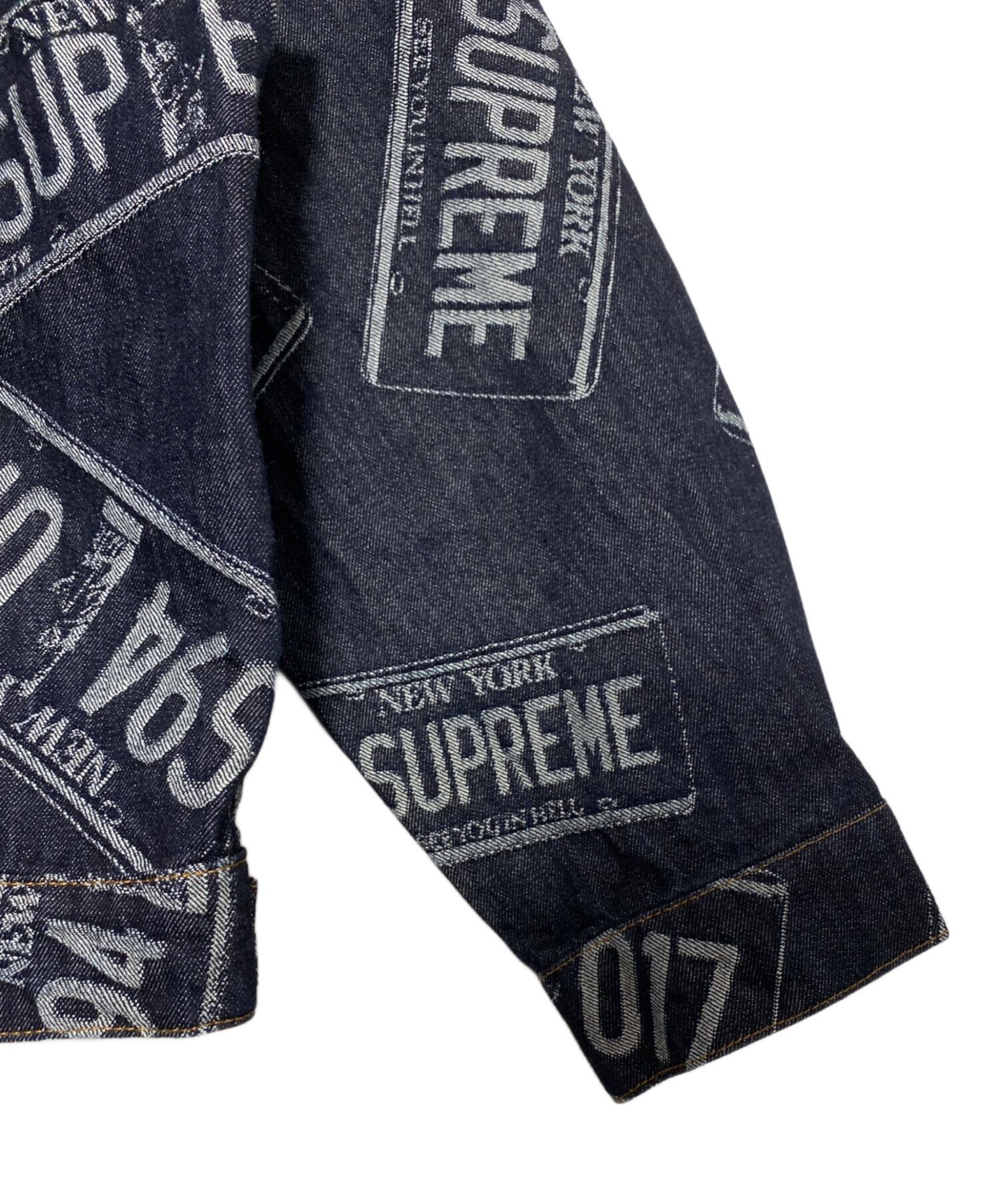 中古・古着通販】SUPREME (シュプリーム) デニムジャケット インディゴ