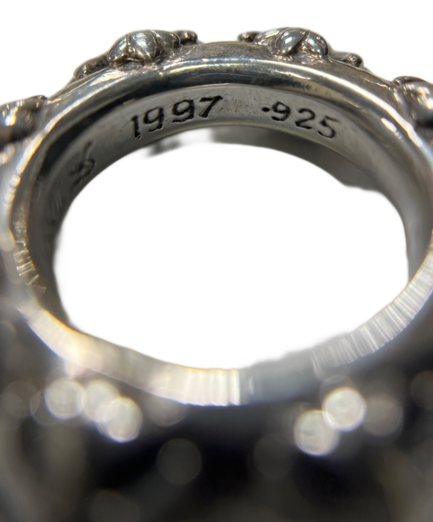 中古・古着通販】CHROME HEARTS (クロムハーツ) CROSS BAND RING