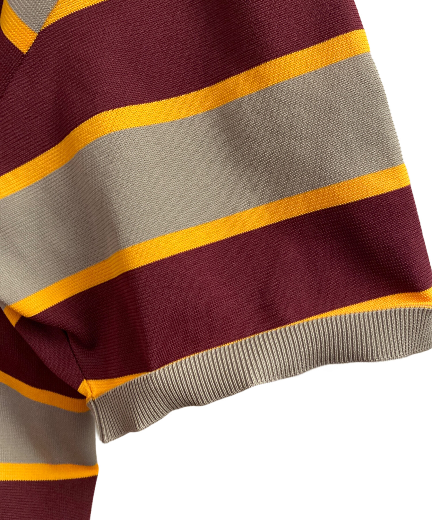 中古・古着通販】KOLOR (カラー) BEACON switching border knit polo
