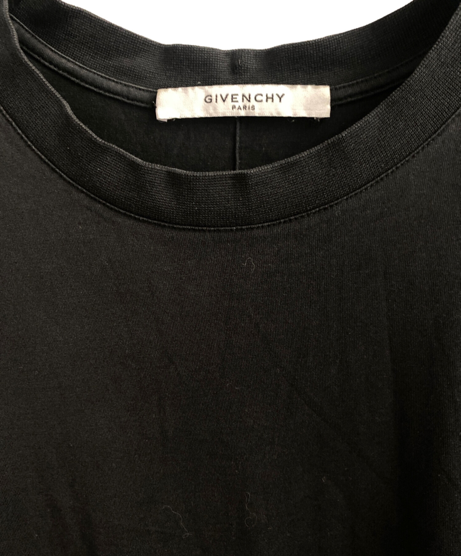中古・古着通販】GIVENCHY (ジバンシィ) ゴールドロゴプリントTシャツ 