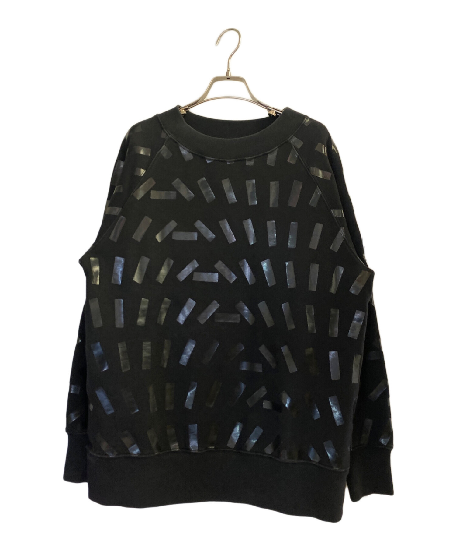 メゾンマルジェラ　テーププリント　スウェット46 中古・古着通販】Maison Margiela (メゾンマルジェラ) テープデザイン