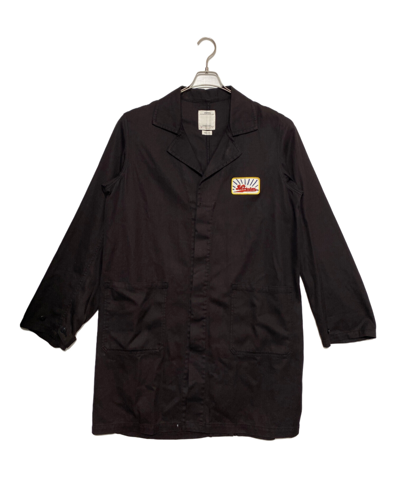 中古・古着通販】VISVIM (ビズビム) チェスターコート ブラウン サイズ 